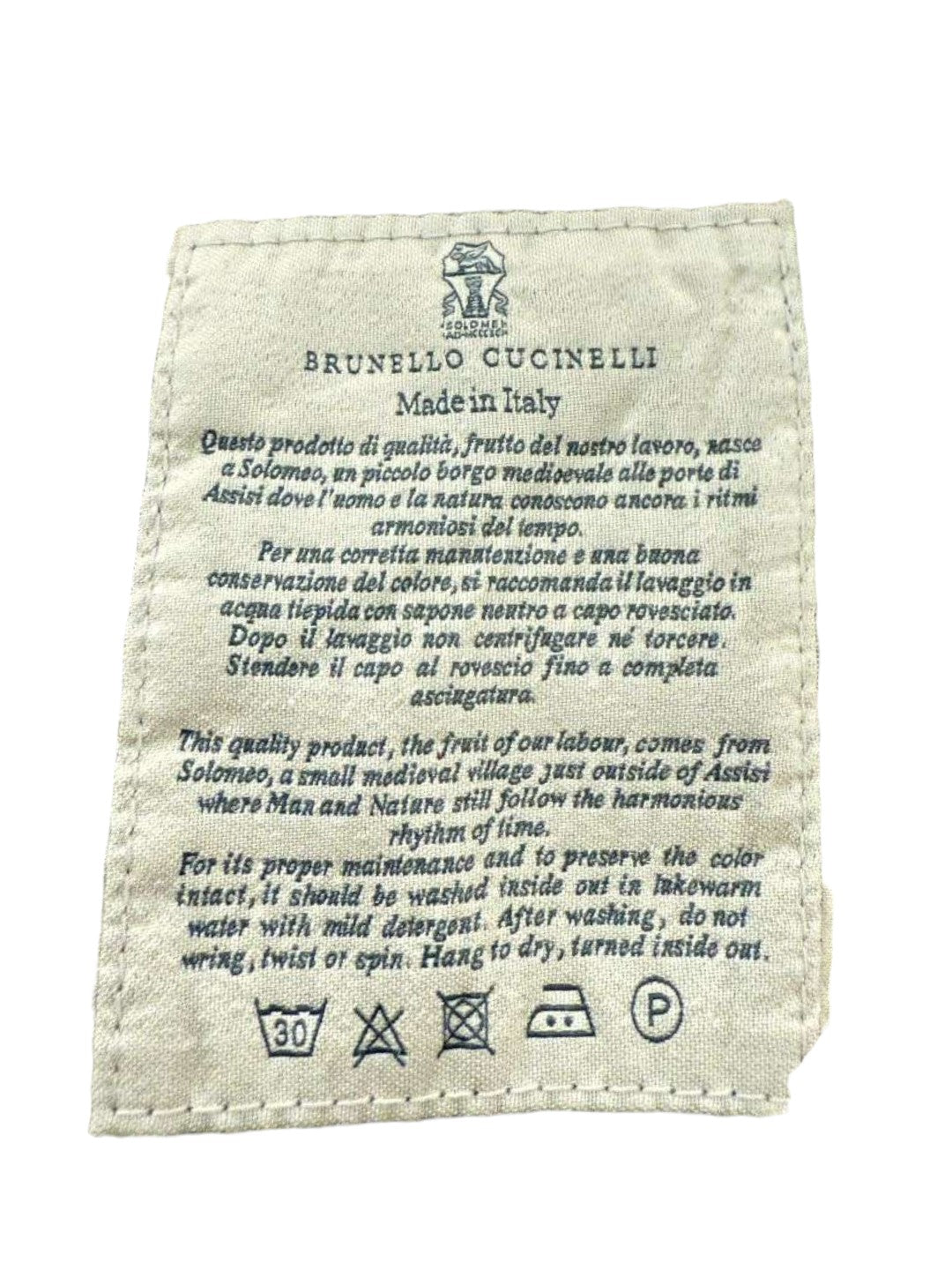 Brunello Cucinelli - Off-White Casual Denim Pants