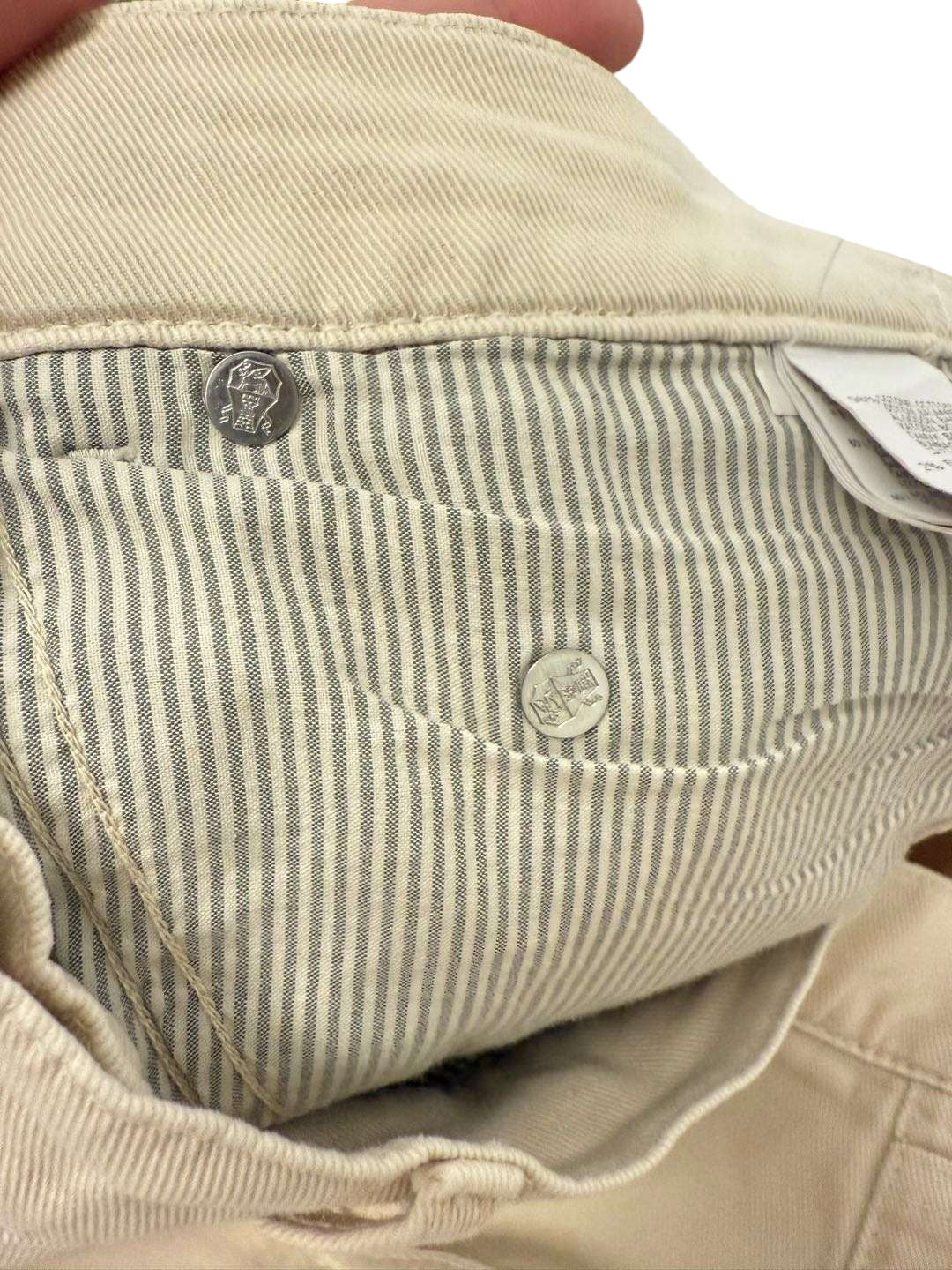 Brunello Cucinelli - Off-White Casual Denim Pants