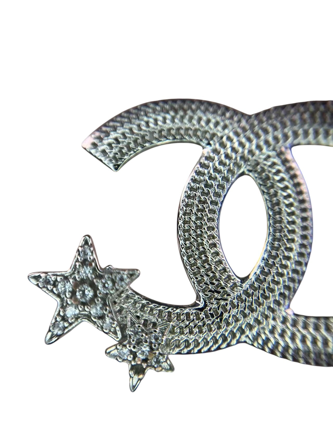 Chanel A1010 Pink Caviar Leather Star CC Card Holder