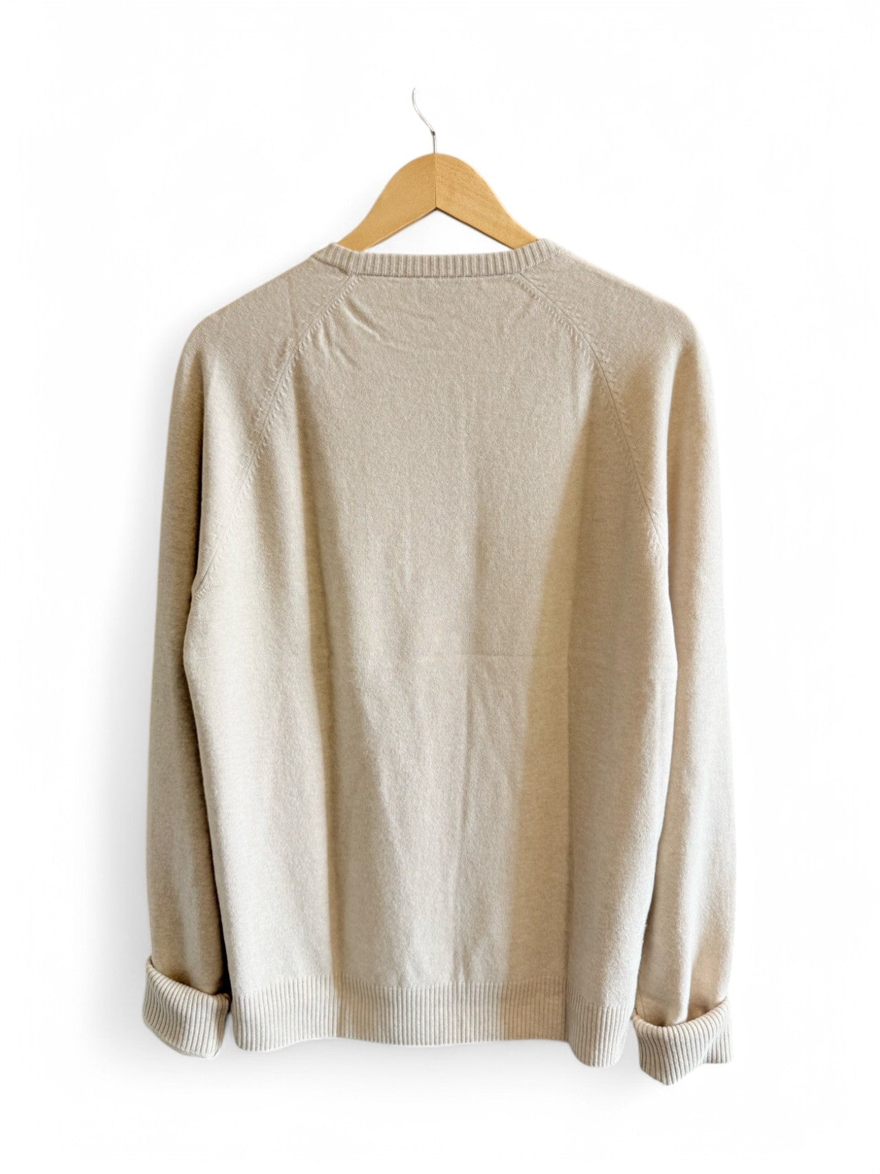 Hermès Beige Wool Crewneck