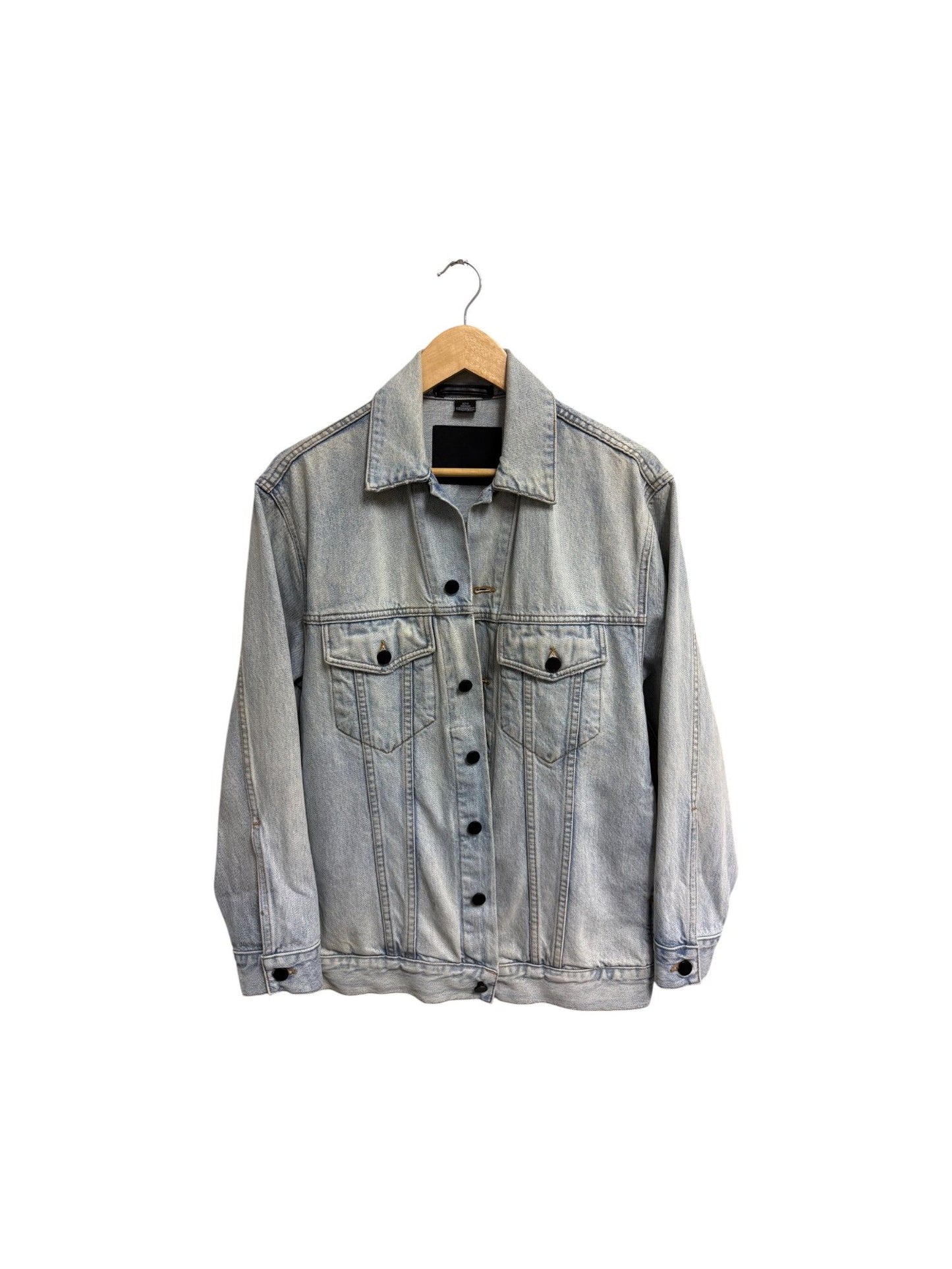 DAZE-Light Wash Vintage Denim Jacket-XS