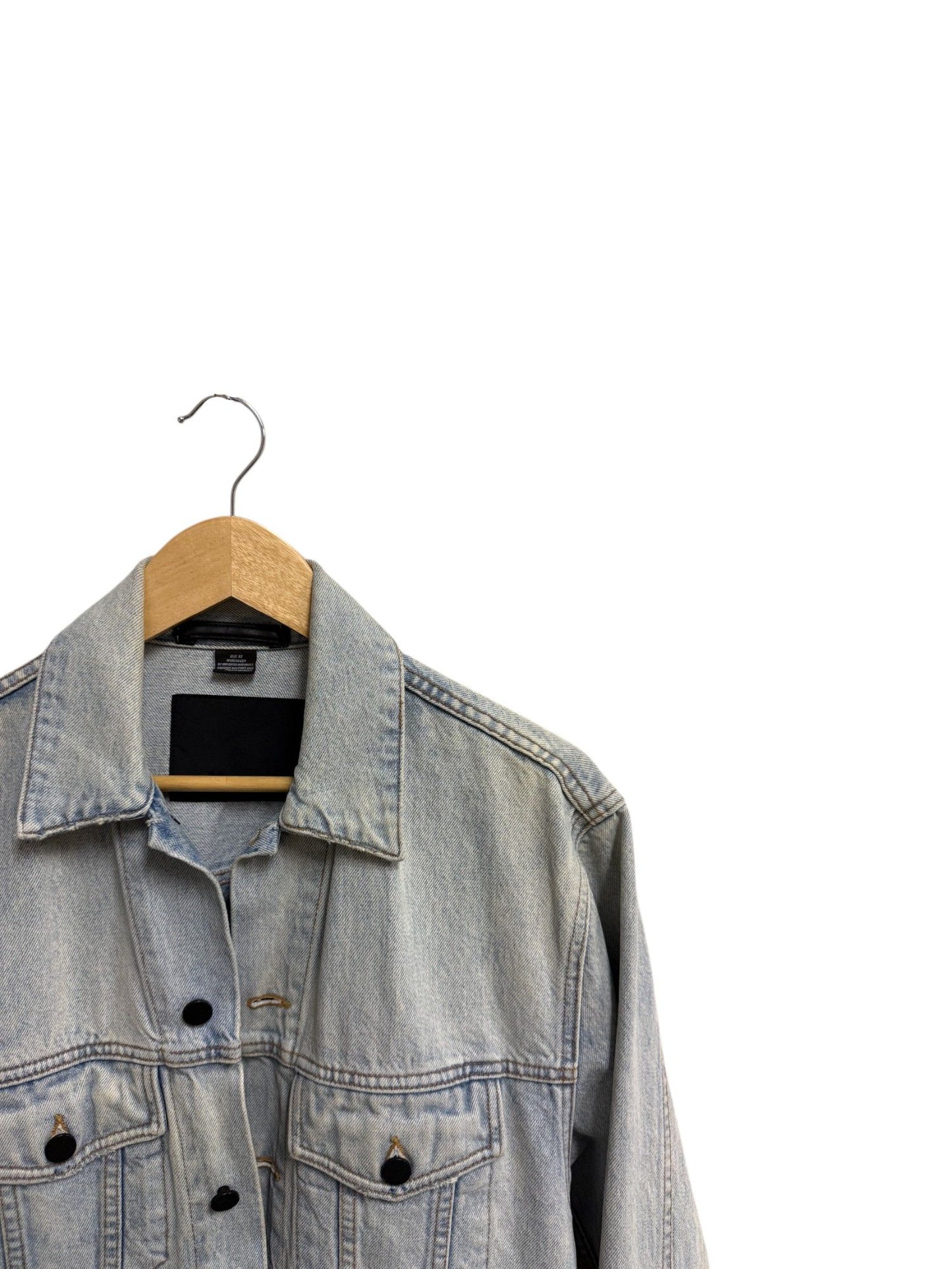 DAZE-Light Wash Vintage Denim Jacket-XS