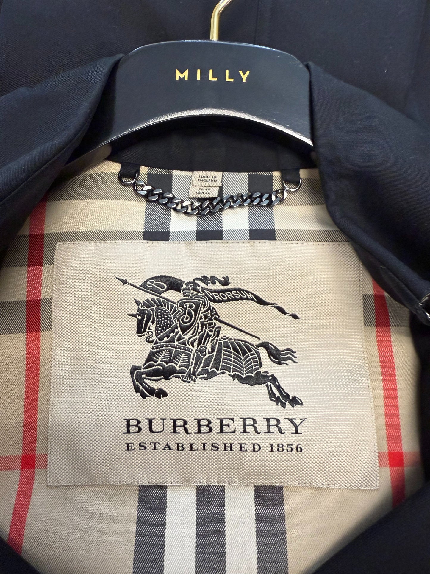 Burberry- Black Double-Breasted Trench Coat- 36 | Retail Price: $2,850