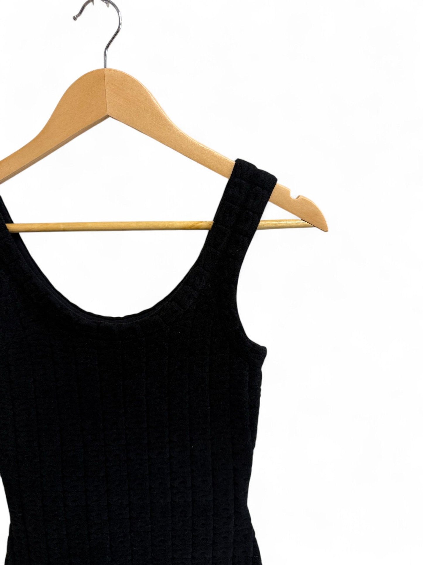 Alexander Wang- Black Jacquard Sleeveless Dress- XS | Retail Price: $550
