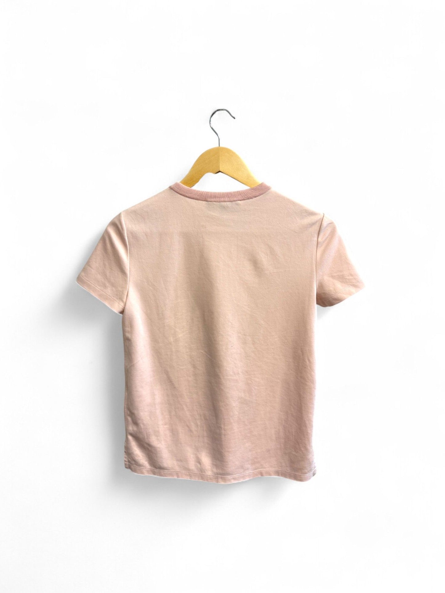 Loro Piana- Pale Pink Crewneck T-Shirt- 36 | Retail Price: $420