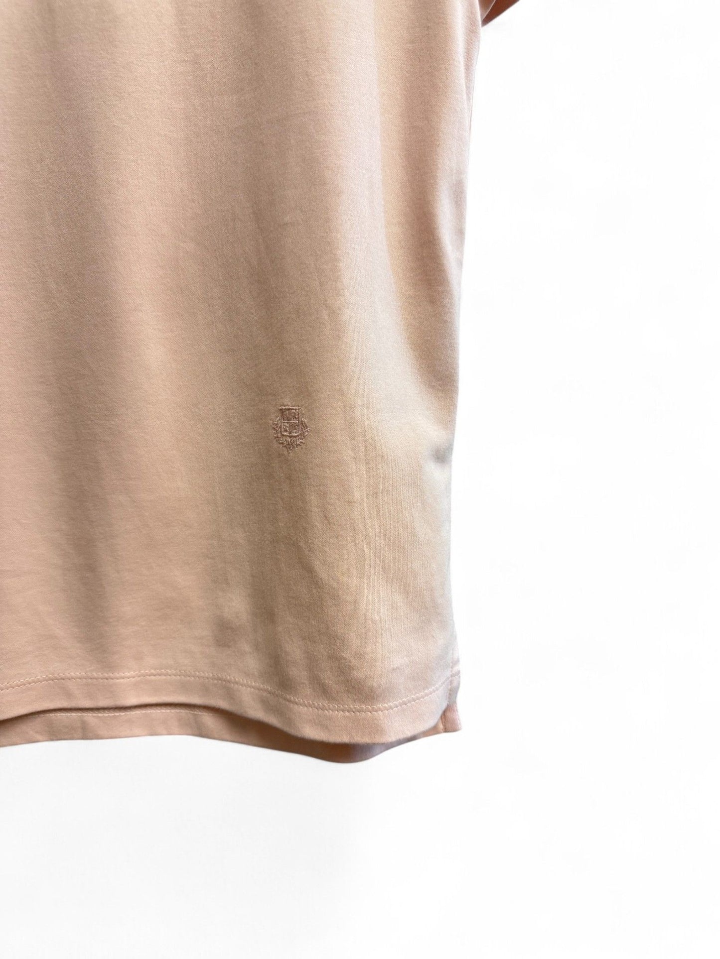 Loro Piana- Pale Pink Crewneck T-Shirt- 36 | Retail Price: $420