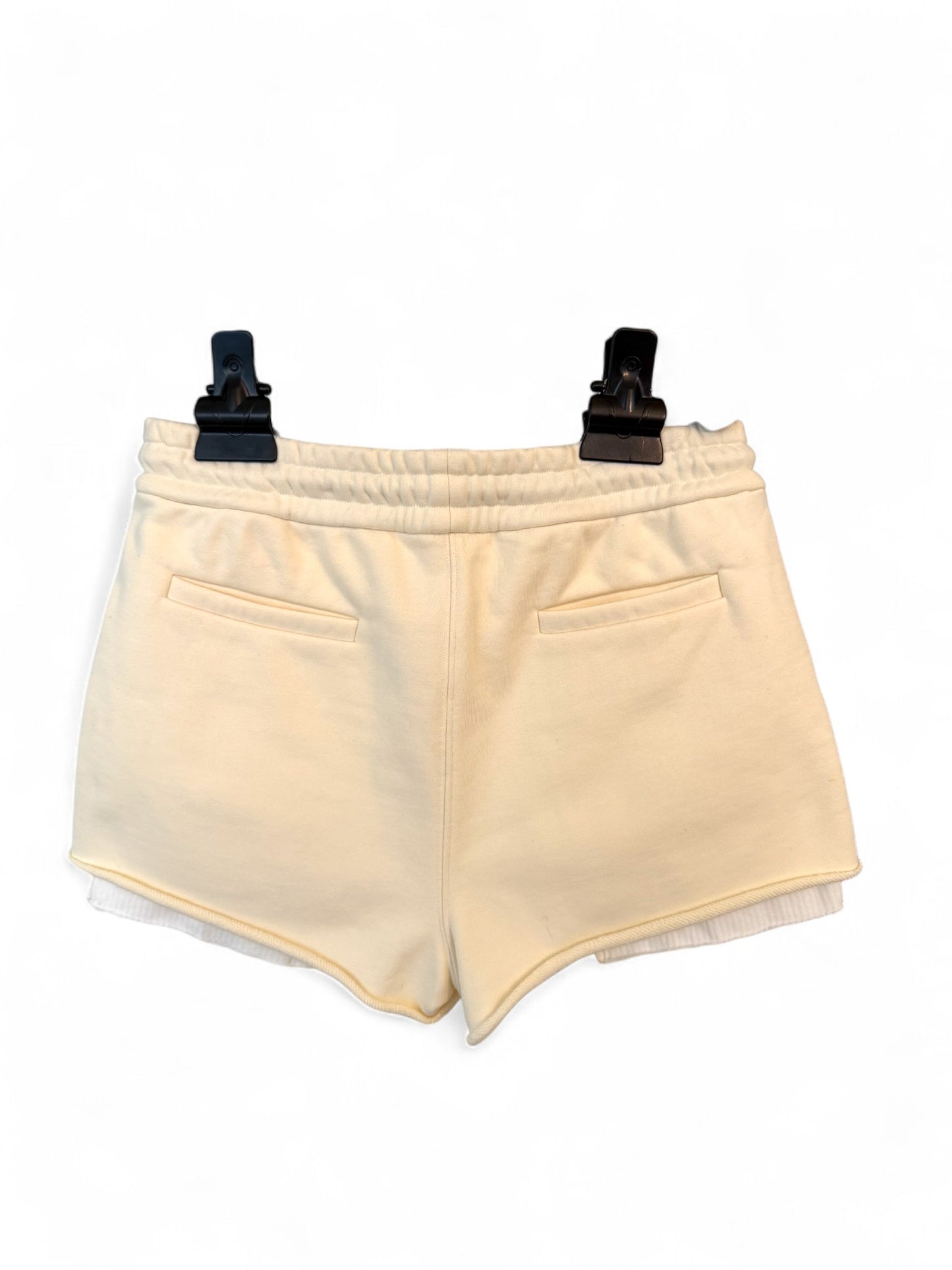 Miu Miu-2024SS Beige Logo Shorts-Size 38 | Retail Price: $1300