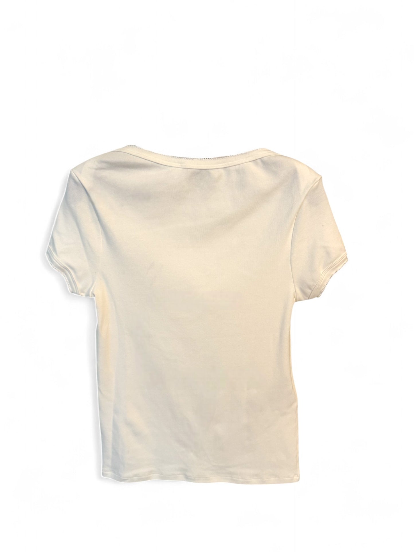 Miu Miu x PETIT BATEAU SS25 Sailboat Collab Tee-Size L | Retail Price: $650