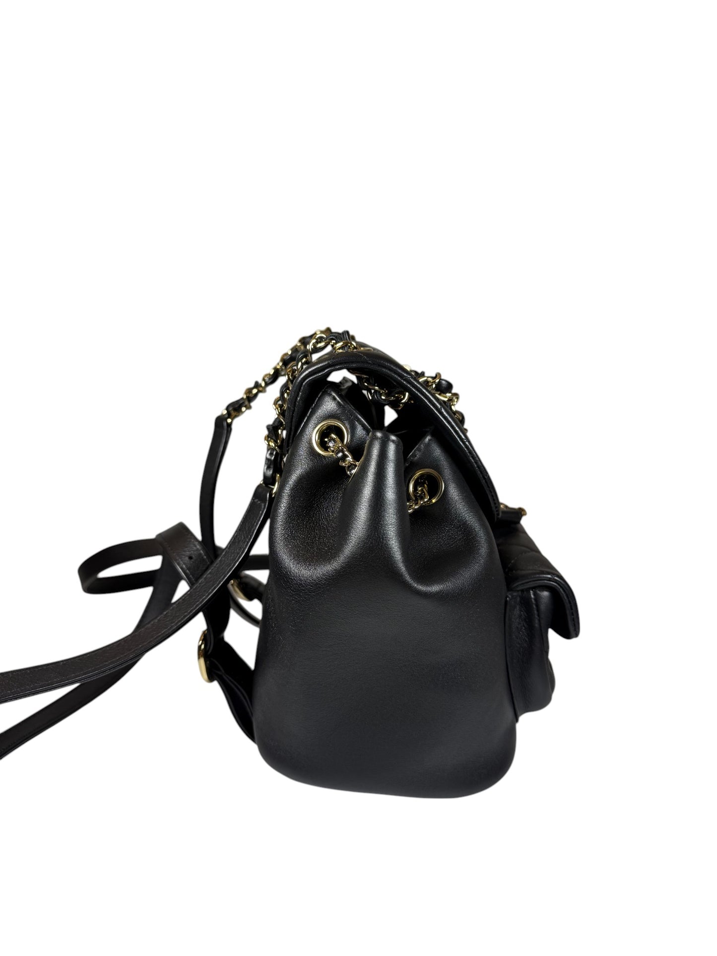 Chanel Duma Quilted Calfskin Leather Backpack – Black – 99% Retail Price: $6,600 USD