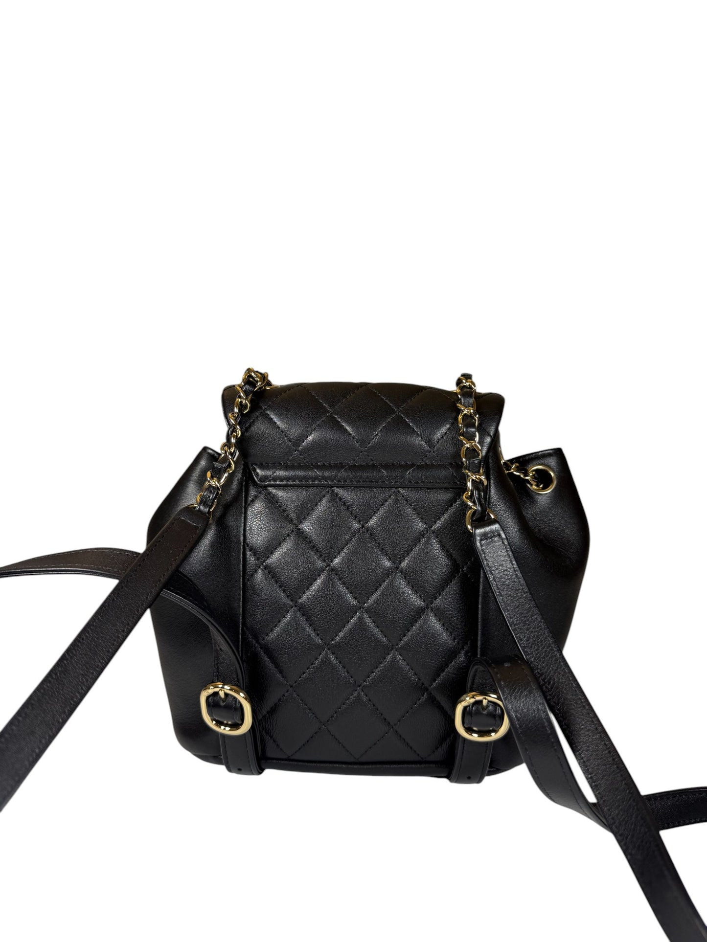 Chanel Duma Quilted Calfskin Leather Backpack – Black – 99% Retail Price: $6,600 USD