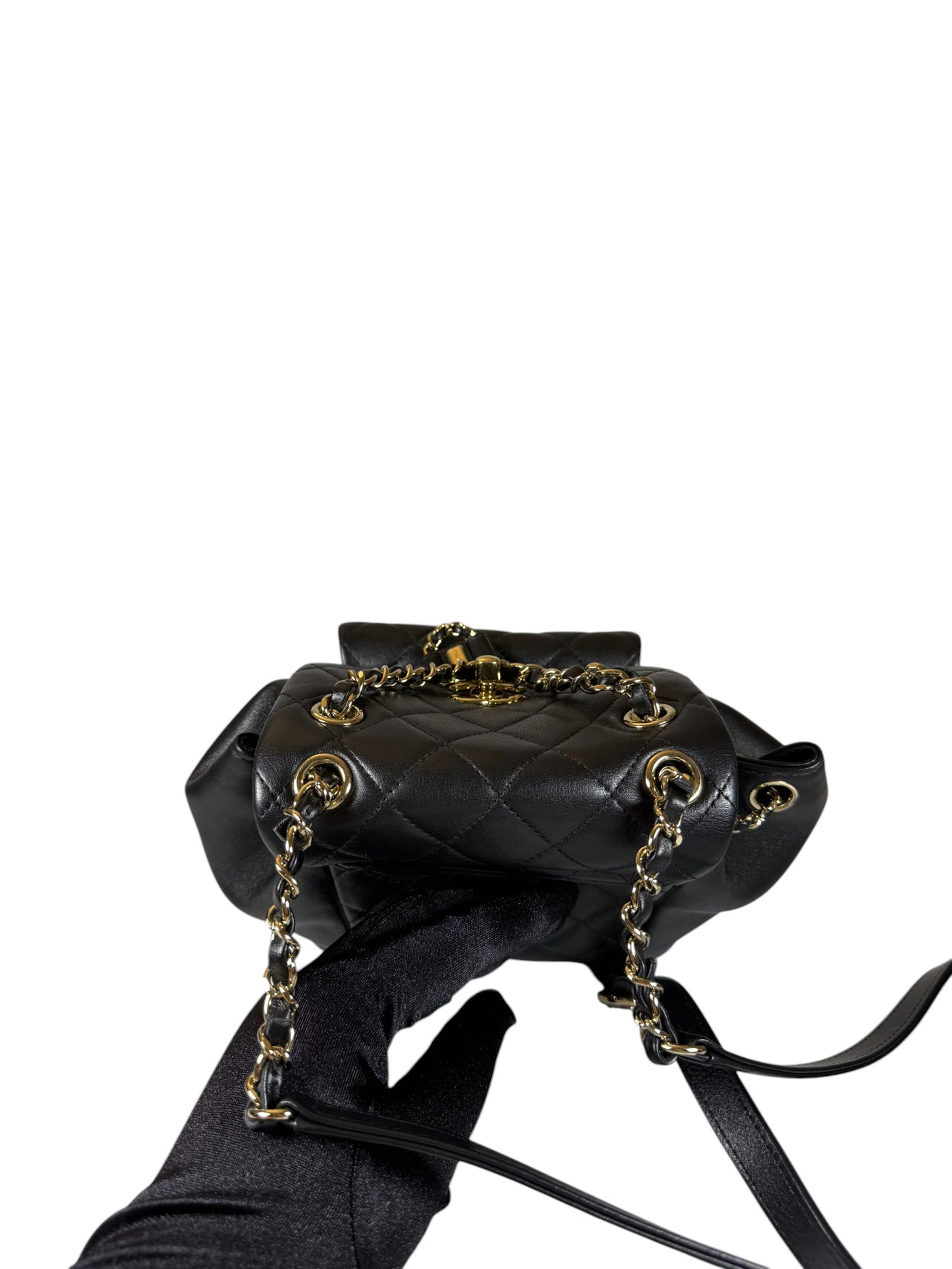 Chanel Duma Quilted Calfskin Leather Backpack – Black – 99% Retail Price: $6,600 USD