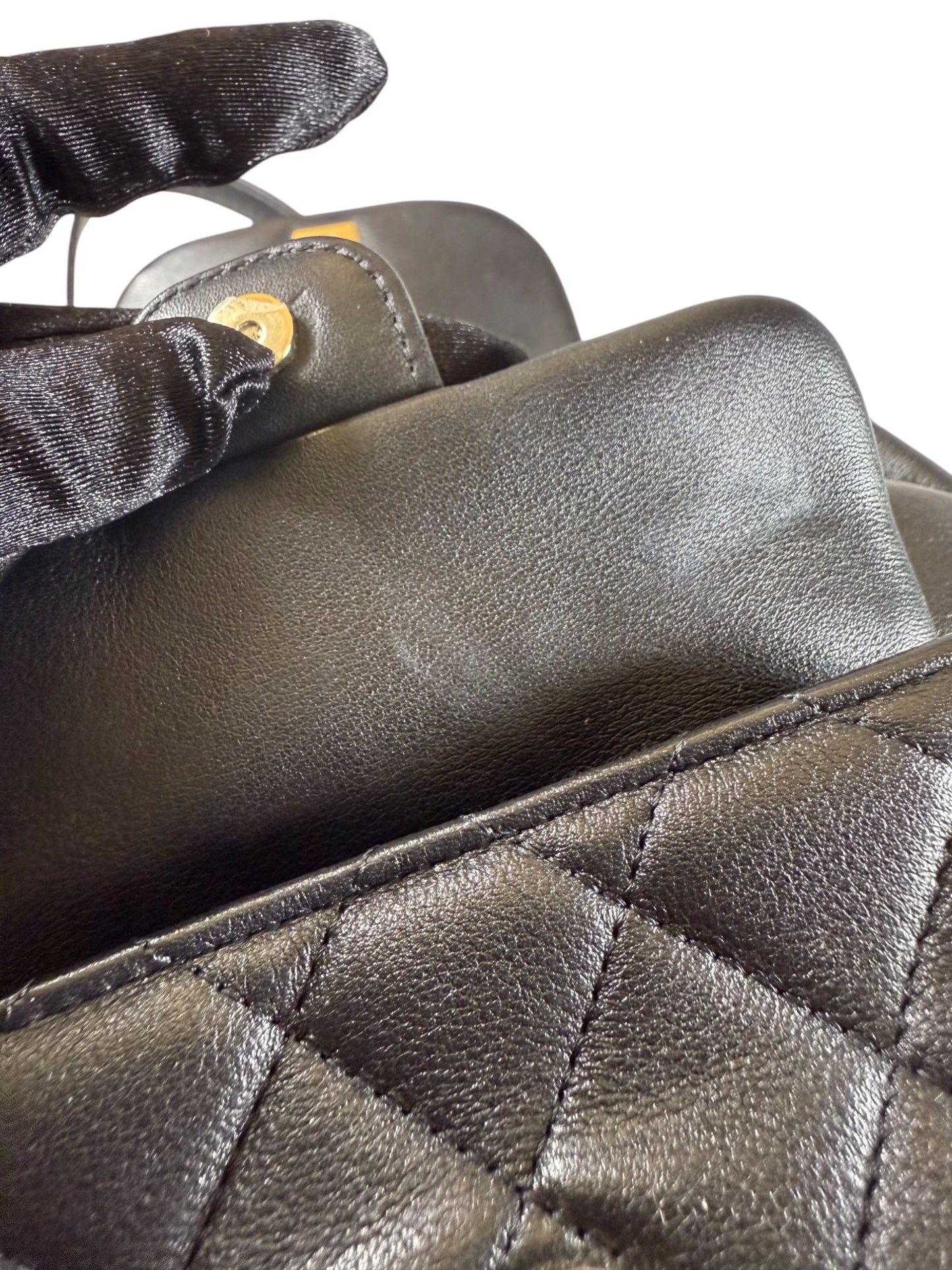 Chanel Duma Quilted Calfskin Leather Backpack – Black – 99% Retail Price: $6,600 USD