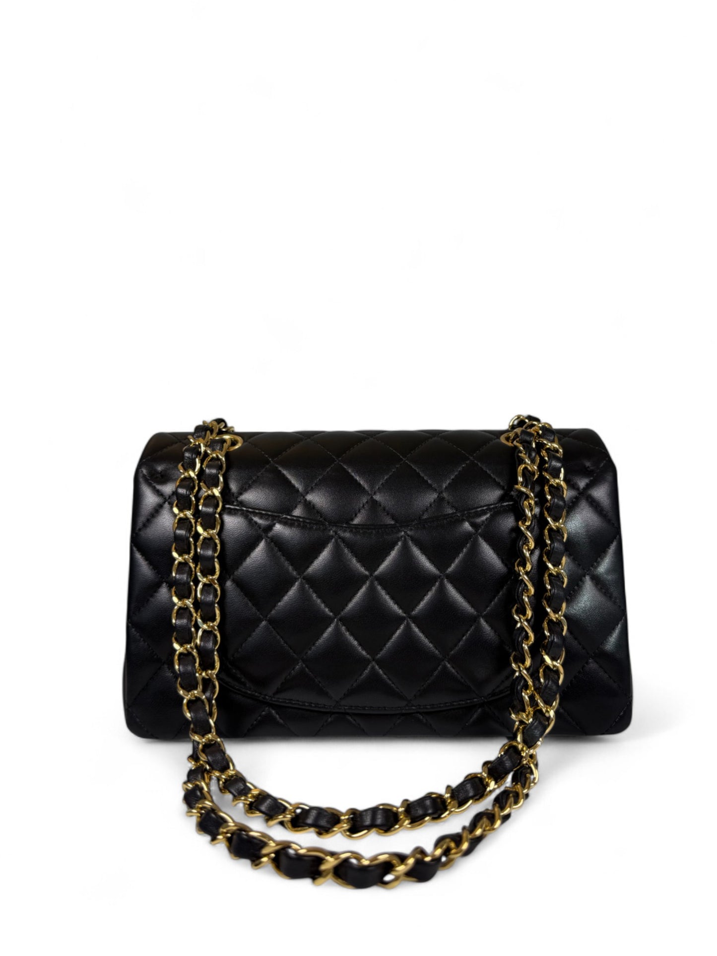 Chanel Classic Flap CF REV Black Lambskin Shoulder Bag – Retail Price: $11,600 USD