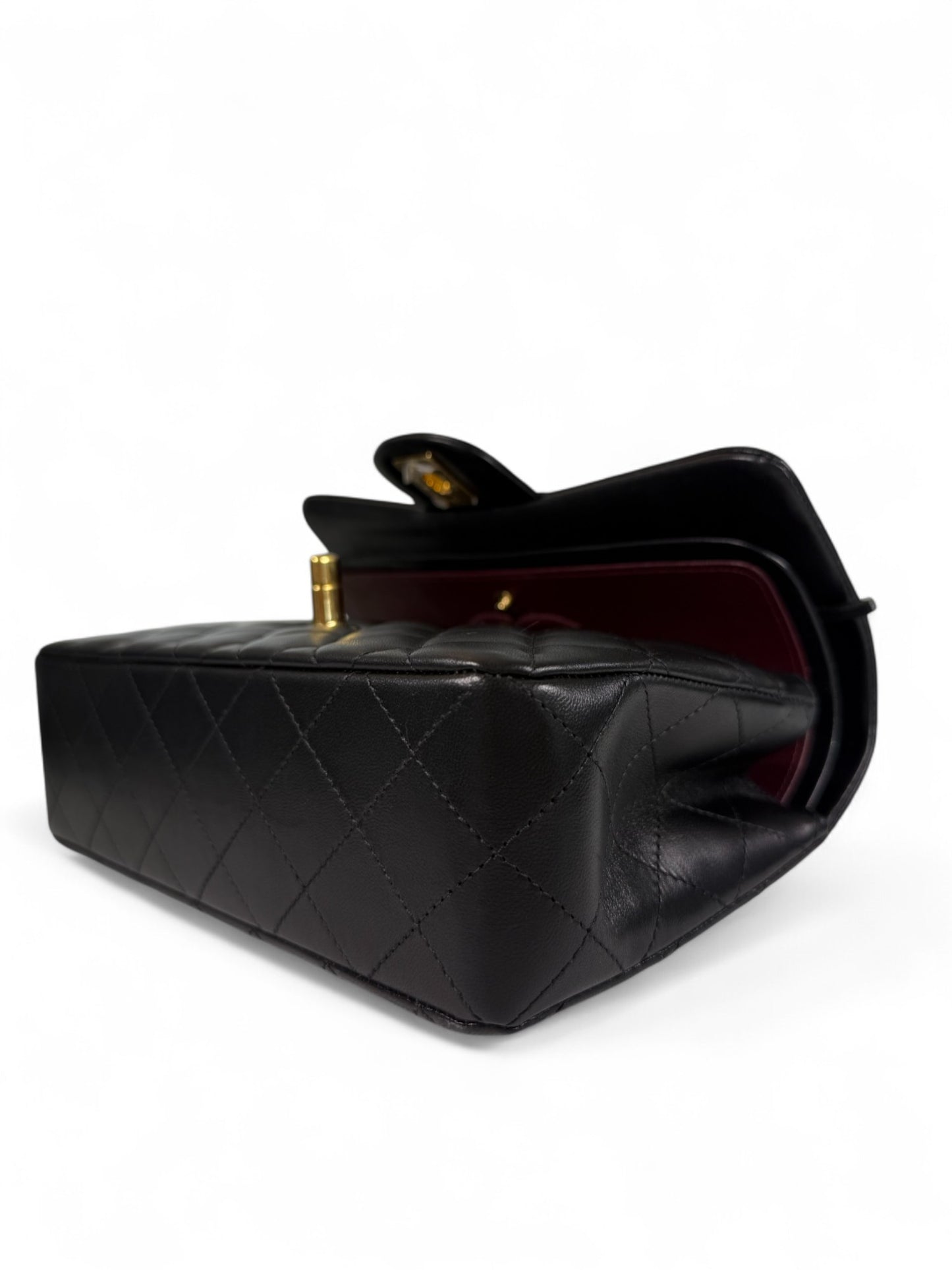 Chanel Classic Flap CF REV Black Lambskin Shoulder Bag – Retail Price: $11,600 USD