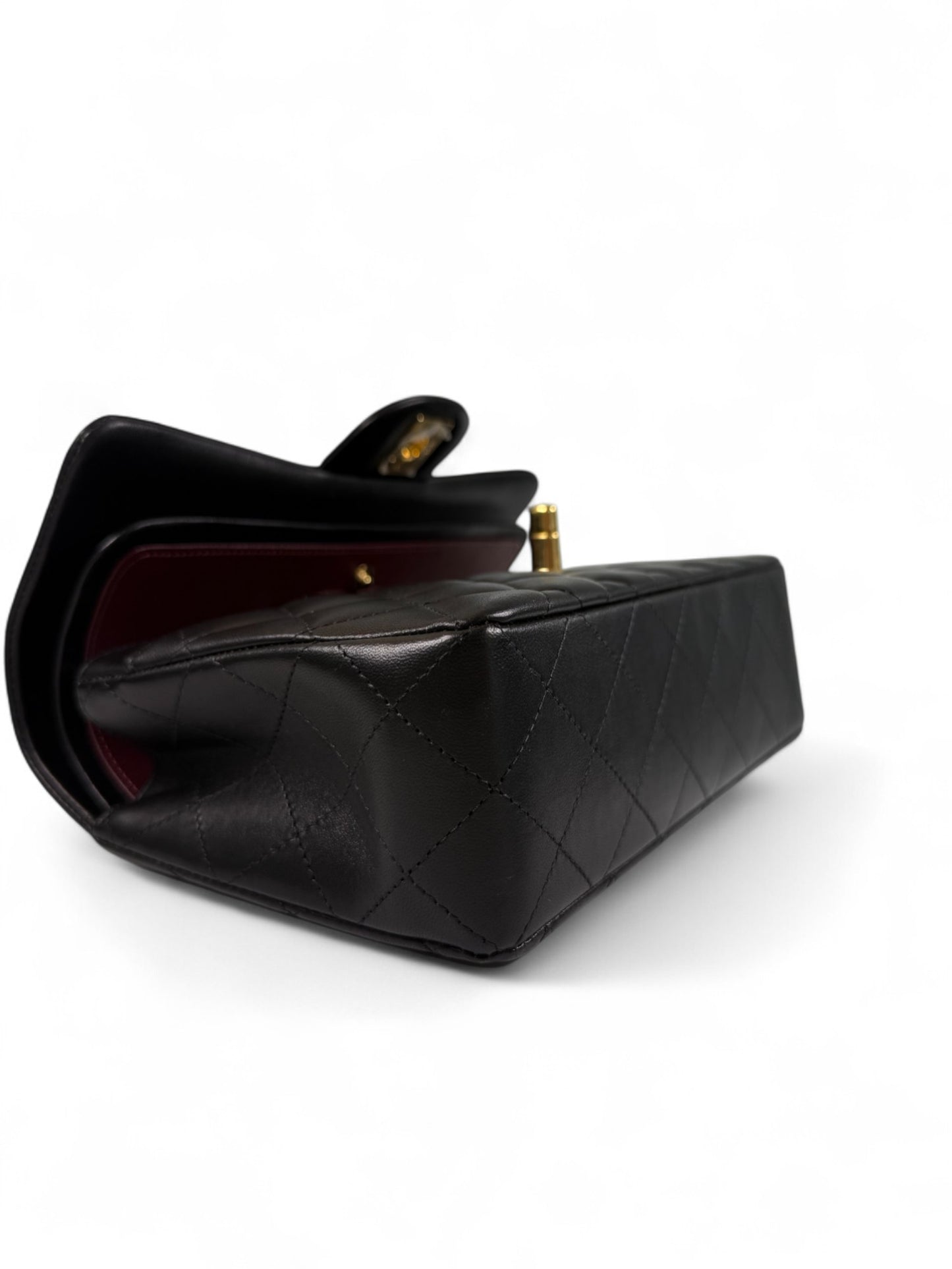 Chanel Classic Flap CF REV Black Lambskin Shoulder Bag – Retail Price: $11,600 USD