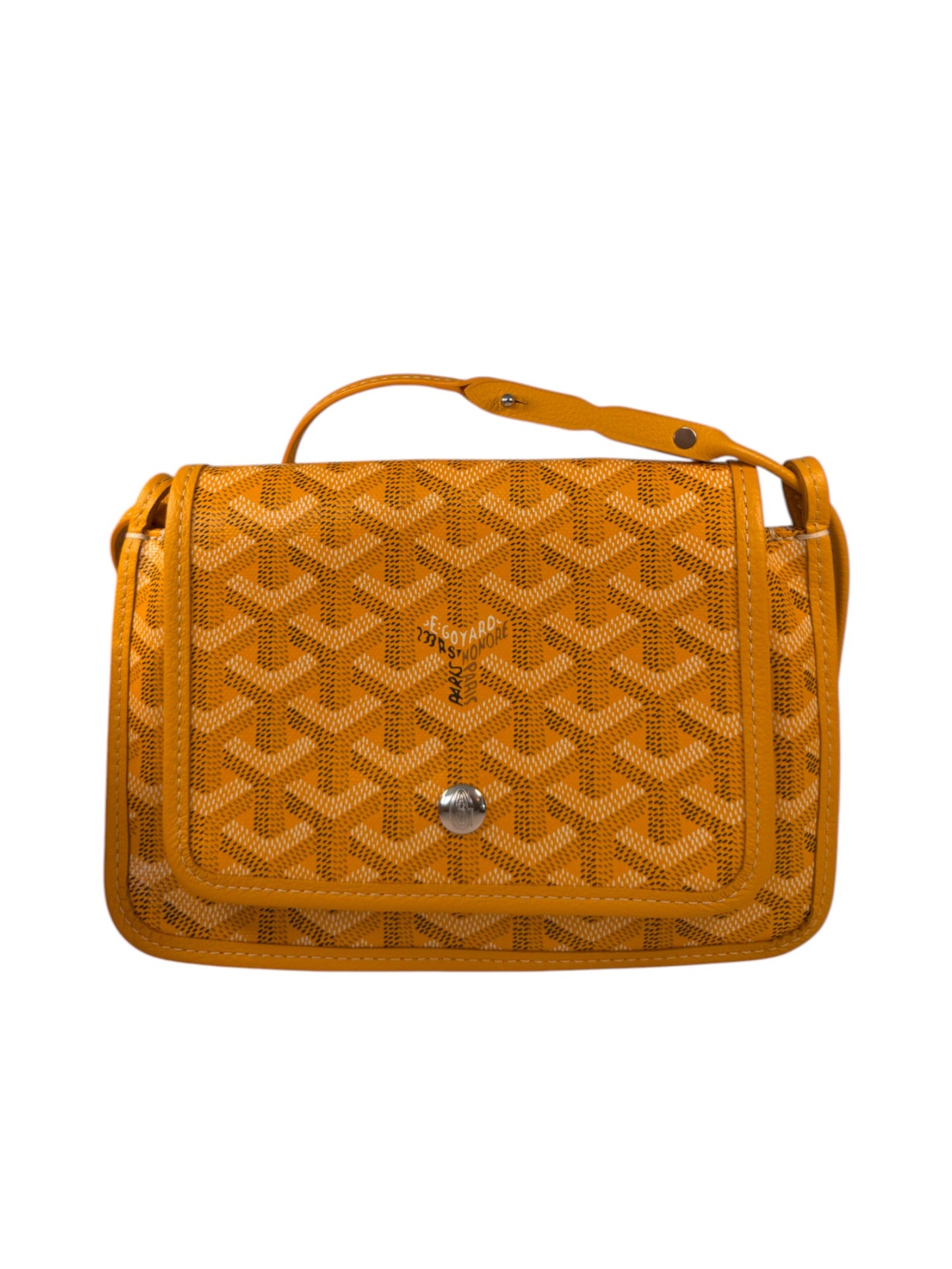Goyard Plumet Yellow Monogram Multi-Pocket WOC Envelope Crossbody Bag – Retail Price: $2,600 USD