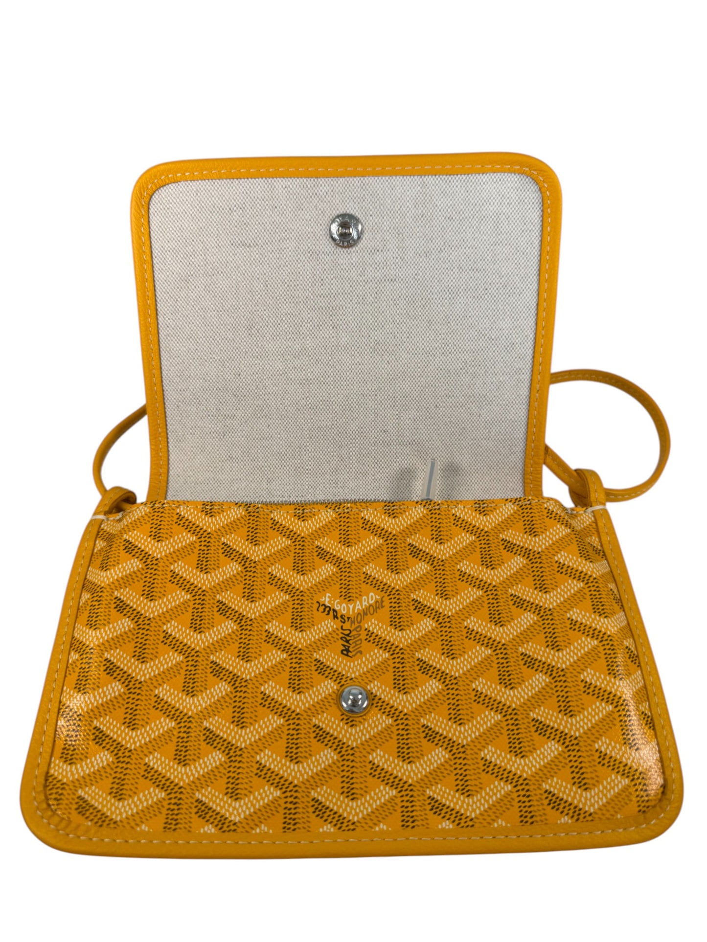 Goyard Plumet Yellow Monogram Multi-Pocket WOC Envelope Crossbody Bag – Retail Price: $2,600 USD