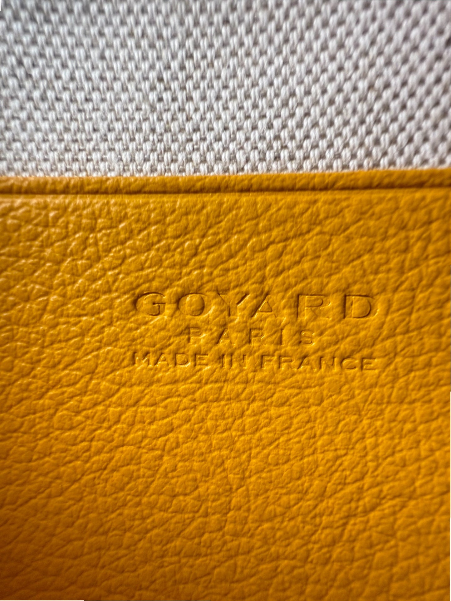 Goyard Plumet Yellow Monogram Multi-Pocket WOC Envelope Crossbody Bag – Retail Price: $2,600 USD
