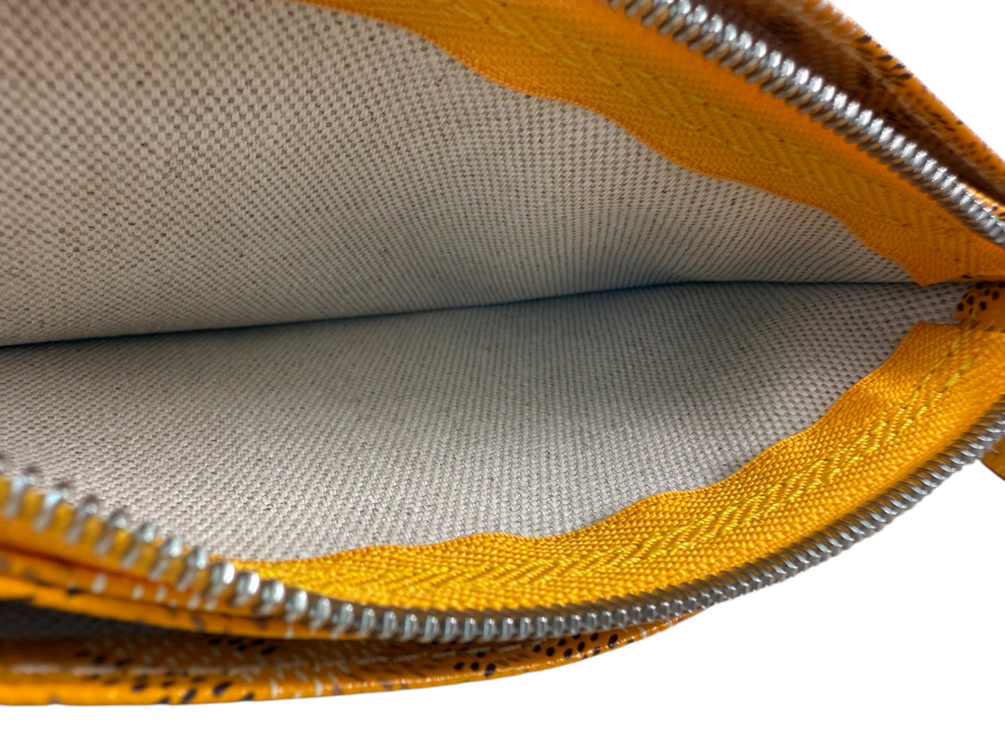 Goyard Plumet Yellow Monogram Multi-Pocket WOC Envelope Crossbody Bag – Retail Price: $2,600 USD