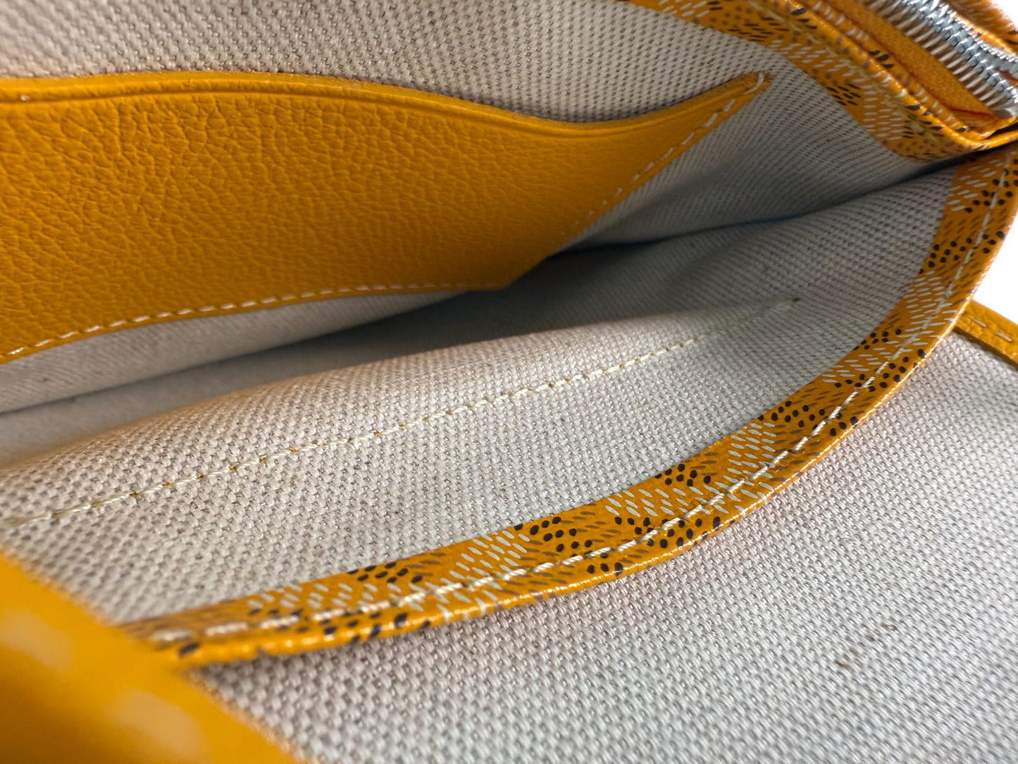 Goyard Plumet Yellow Monogram Multi-Pocket WOC Envelope Crossbody Bag – Retail Price: $2,600 USD
