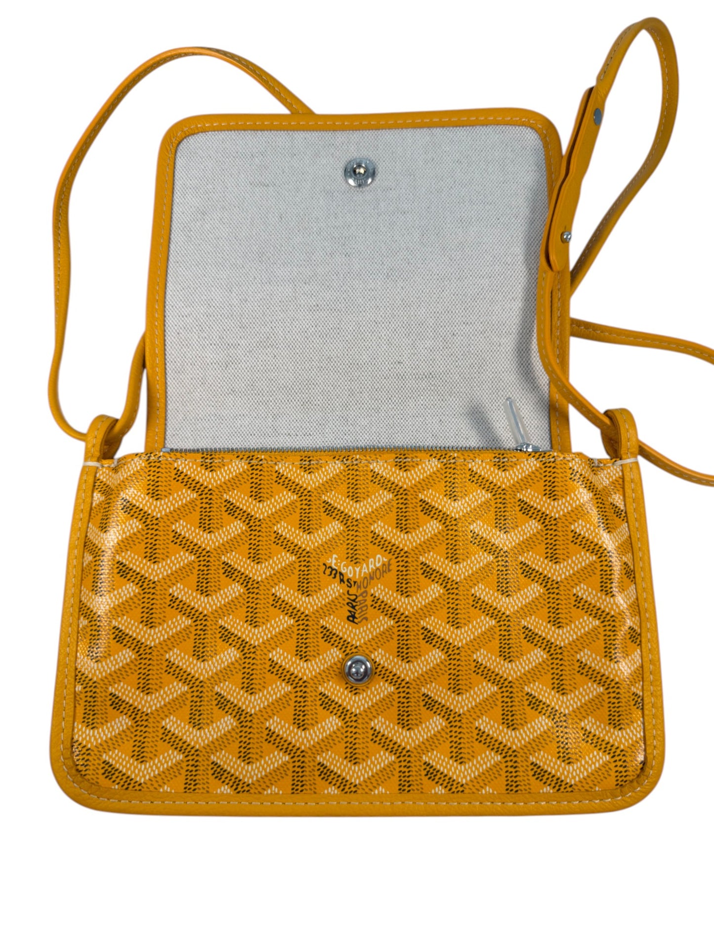 Goyard Plumet Yellow Monogram Multi-Pocket WOC Envelope Crossbody Bag – Retail Price: $2,600 USD