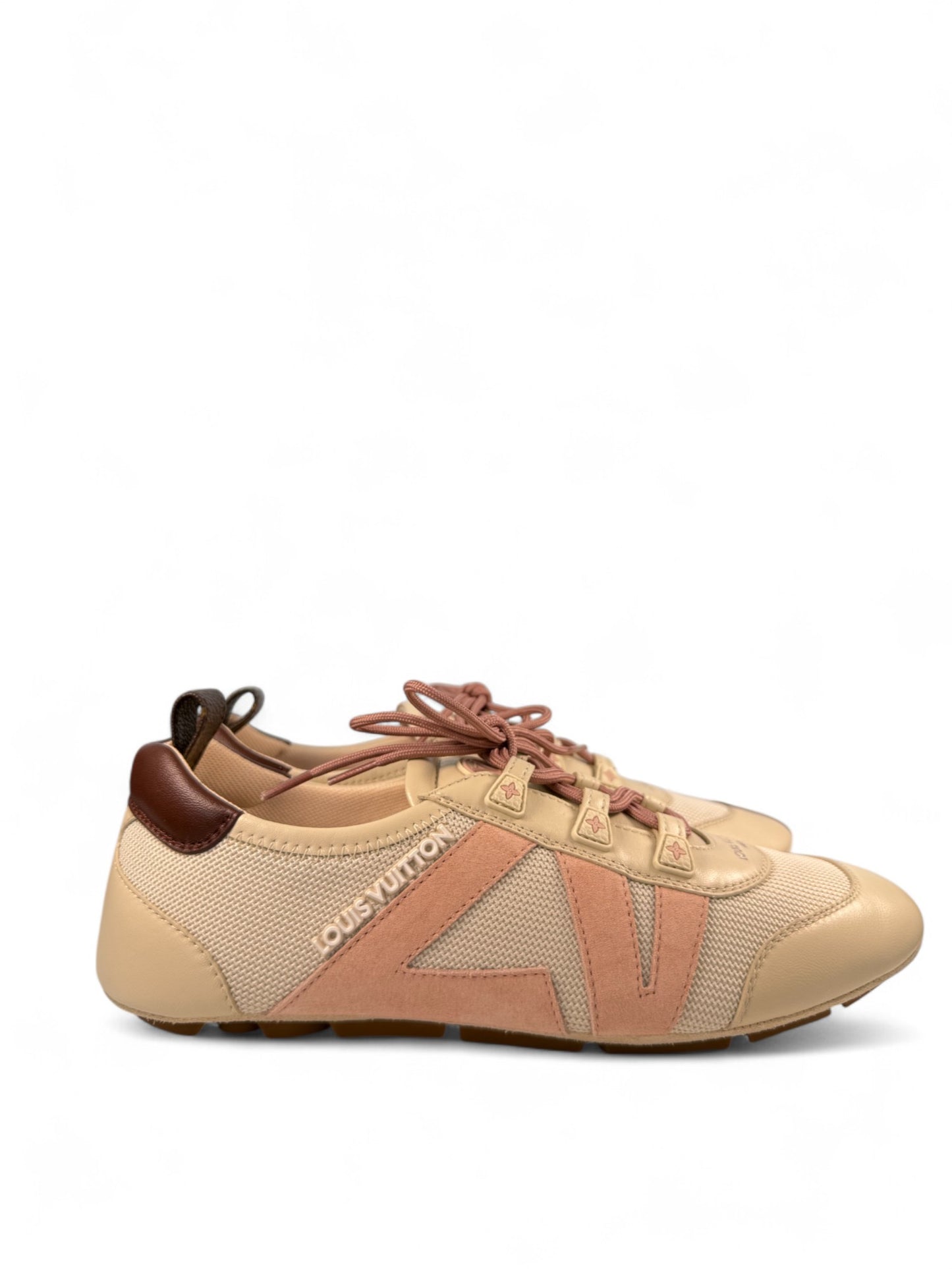 Louis Vuitton Sneakerina Pink Lace-Up Ballet Sneakers – Retail Price: $1,050 USD