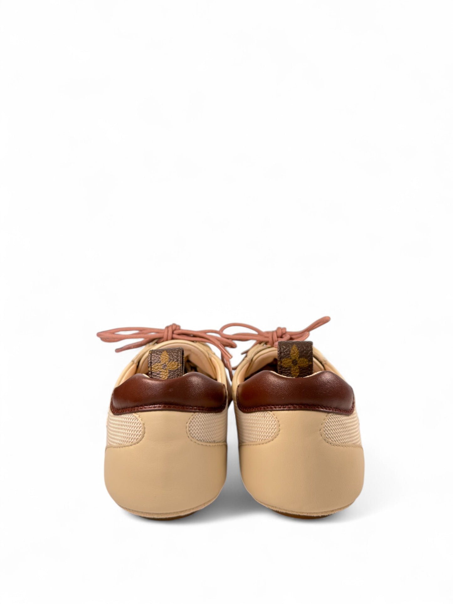 Louis Vuitton Sneakerina Pink Lace-Up Ballet Sneakers – Retail Price: $1,050 USD