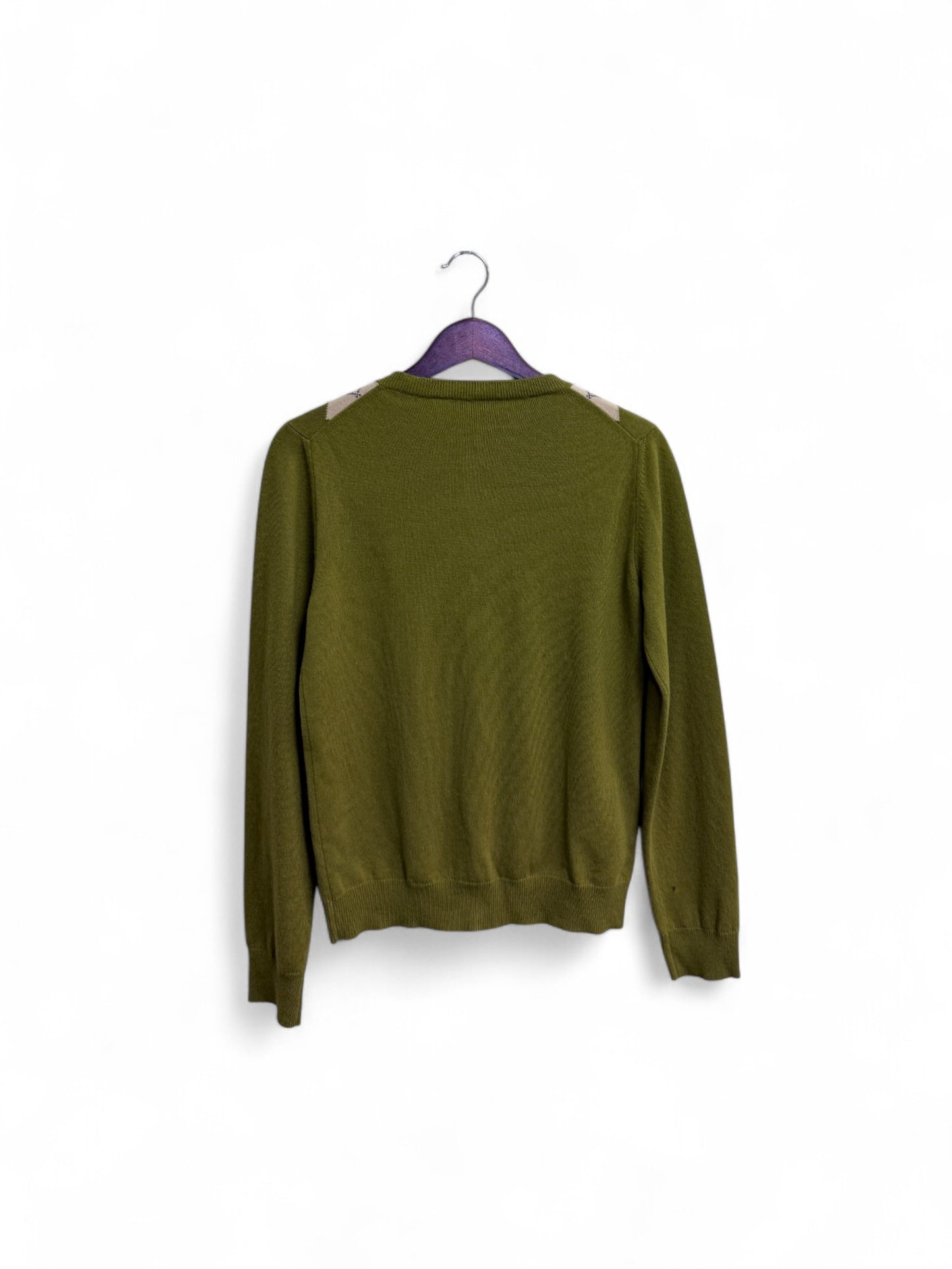 Miu Miu-Fern Green Cashmere Cardigan-42 | Retail Price: $2400