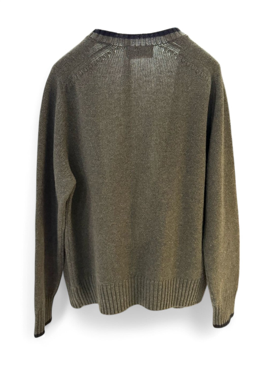 Dior Olive Green Wool Cardigan