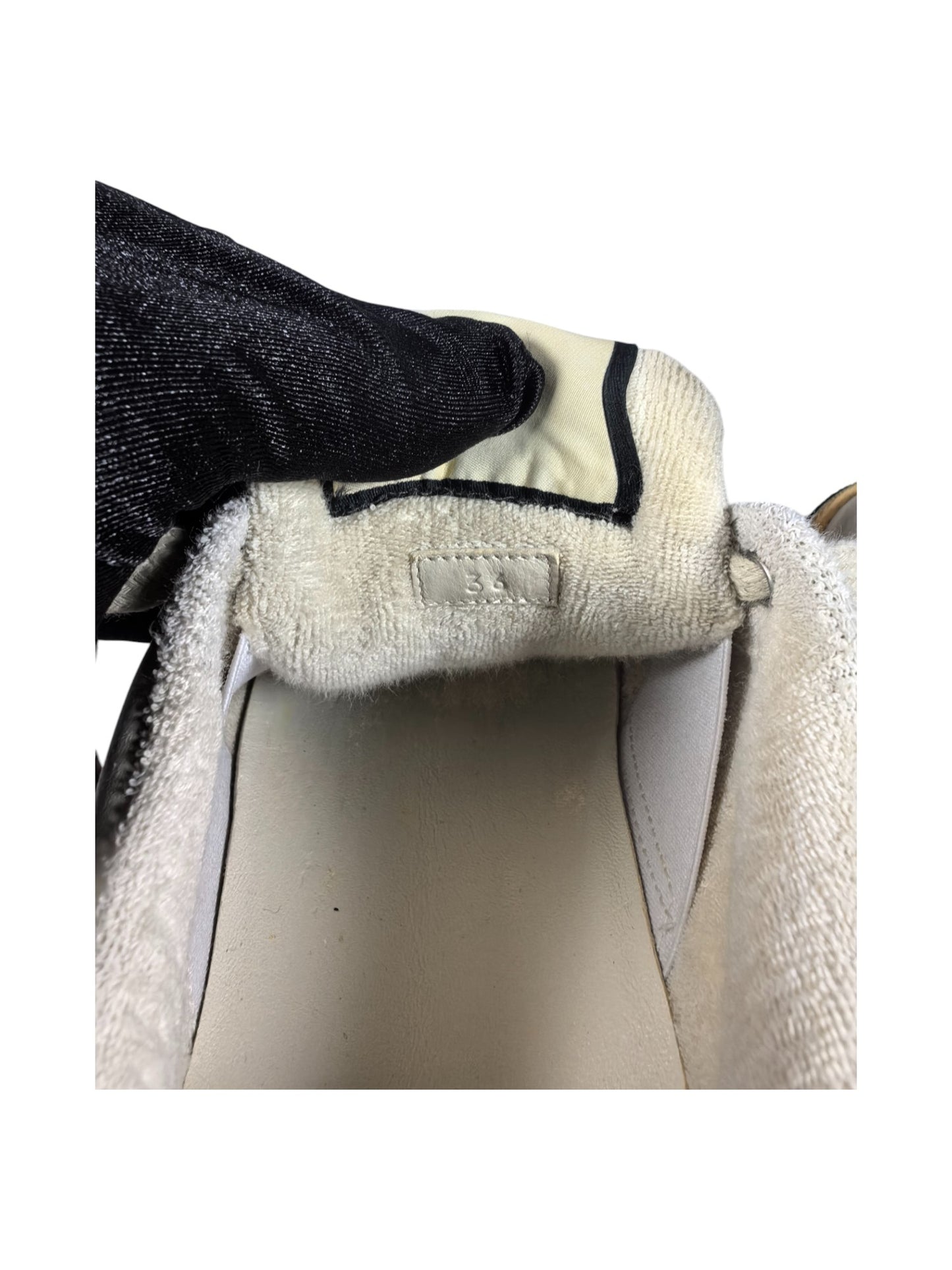 Gucci Screener Distressed Sneakers