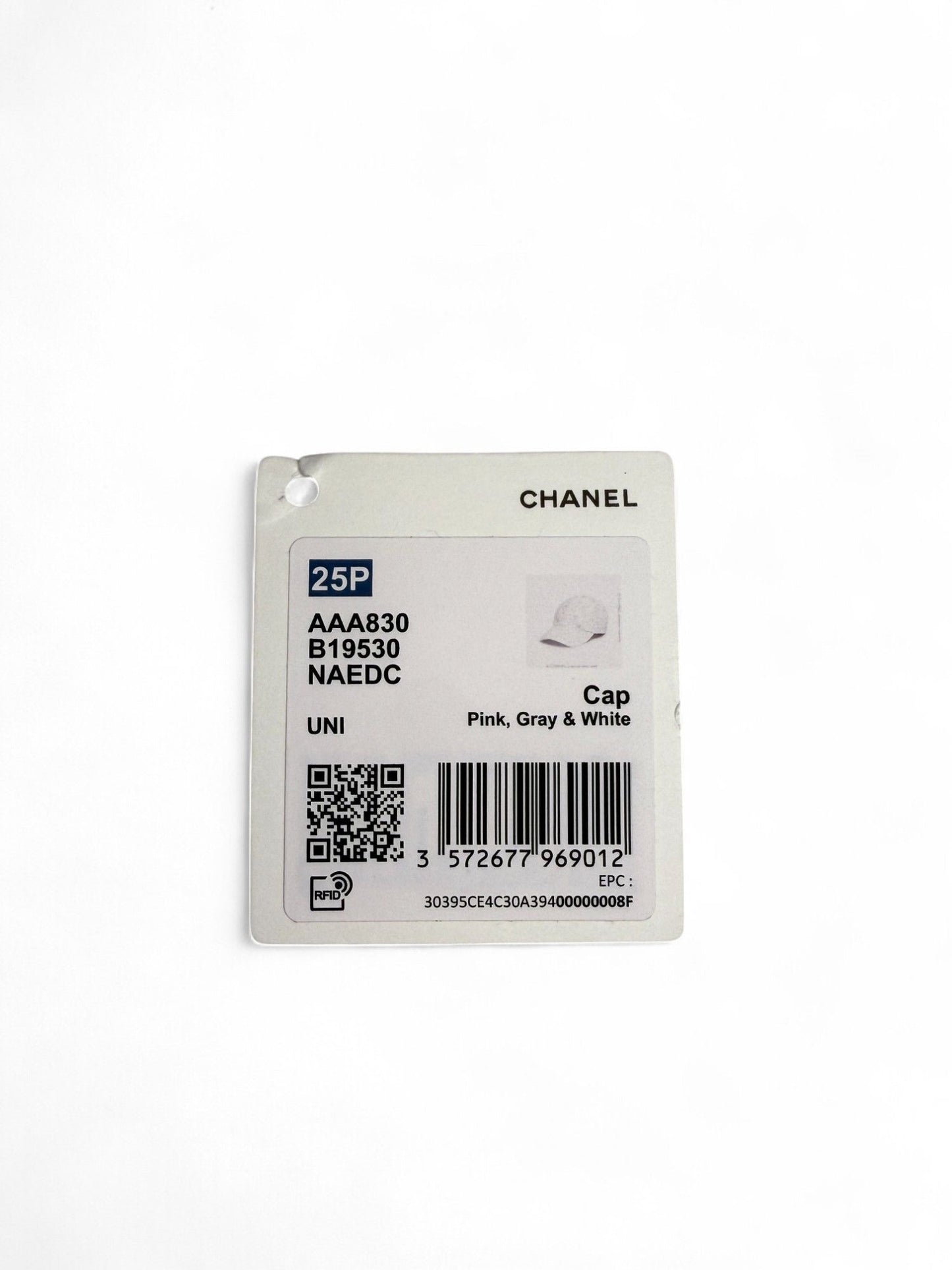 Chanel- 22B Tweed Baseball Cap- M | Retail Price: $3500