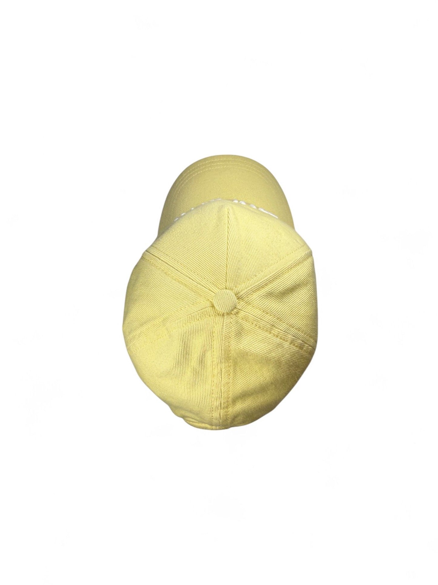 MiuMiu- Yellow Cotton Baseball Cap- S | Retail Price: $650