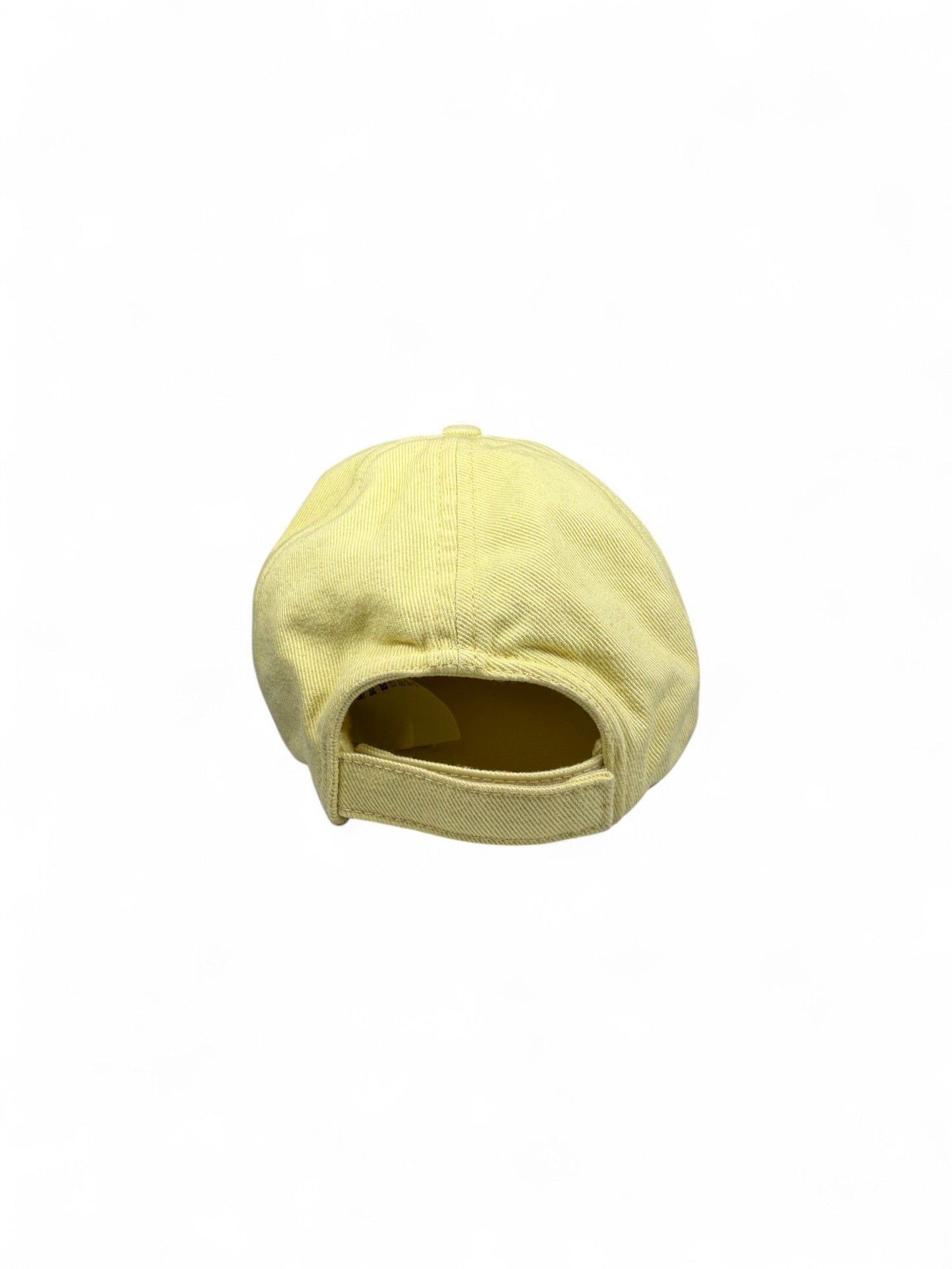 MiuMiu- Yellow Cotton Baseball Cap- S | Retail Price: $650