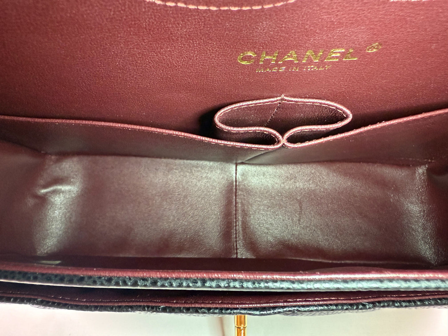 CHANEL-Large Quilted Caviar Double Flap Bag | Retail Price: $11,680