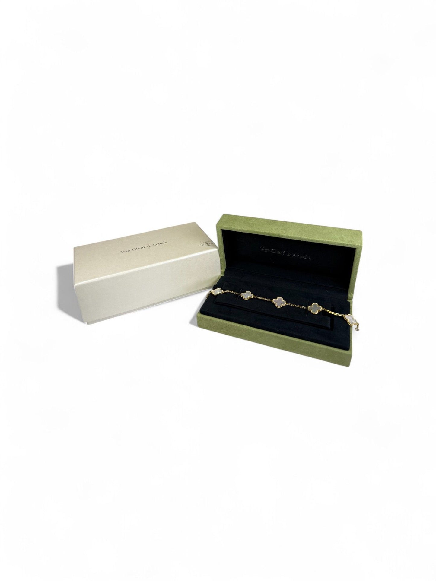 Van Cleef & Arpels-White Five-Stone Bracelet | Retail Price: $5300