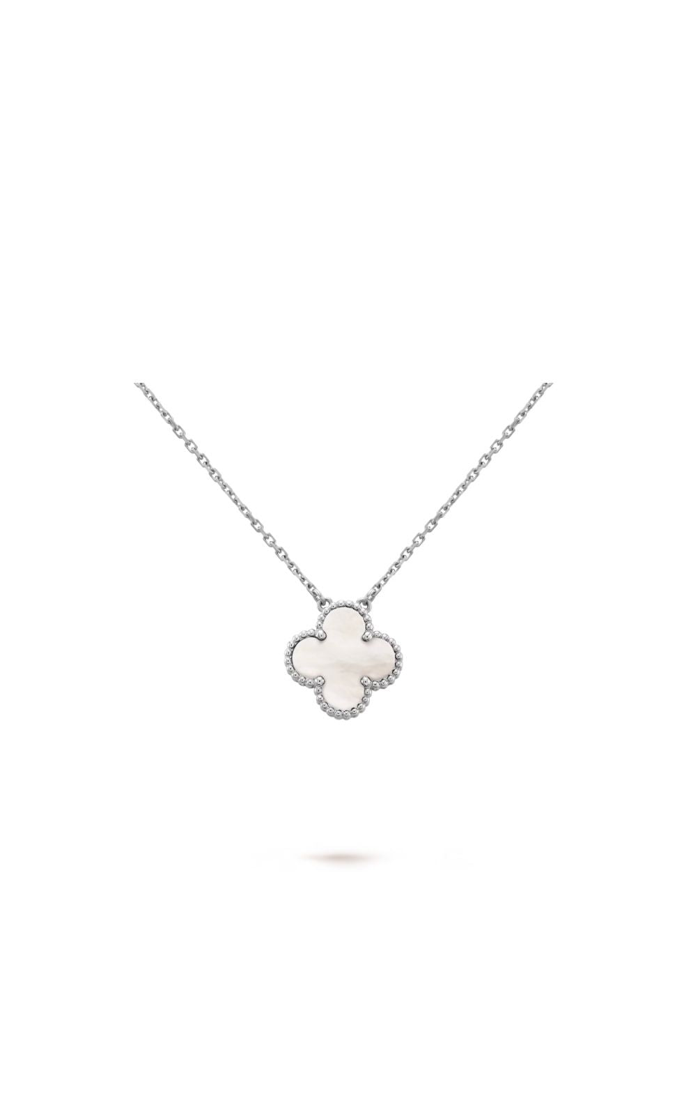 Van Cleef &amp; Arpels Vintage Alhambra Mother-of-Pearl Pendant Necklace – Retail Price: $3,100
