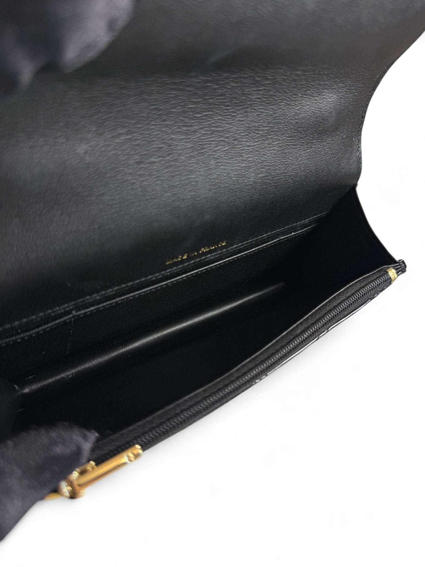 Chanel Black Patent Leather Mini Top Handle Flap Bag – Retail Price: $6,100