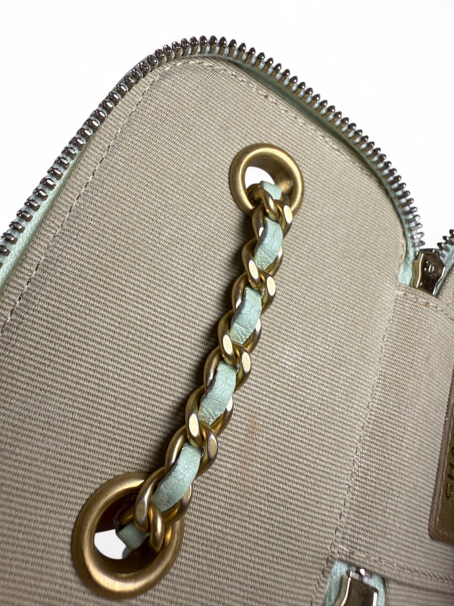 Chanel Early Spring Collection Small Quilted Lambskin Crossbody Bag with Gold Ball Chain – Retail Price: $3,200 USD