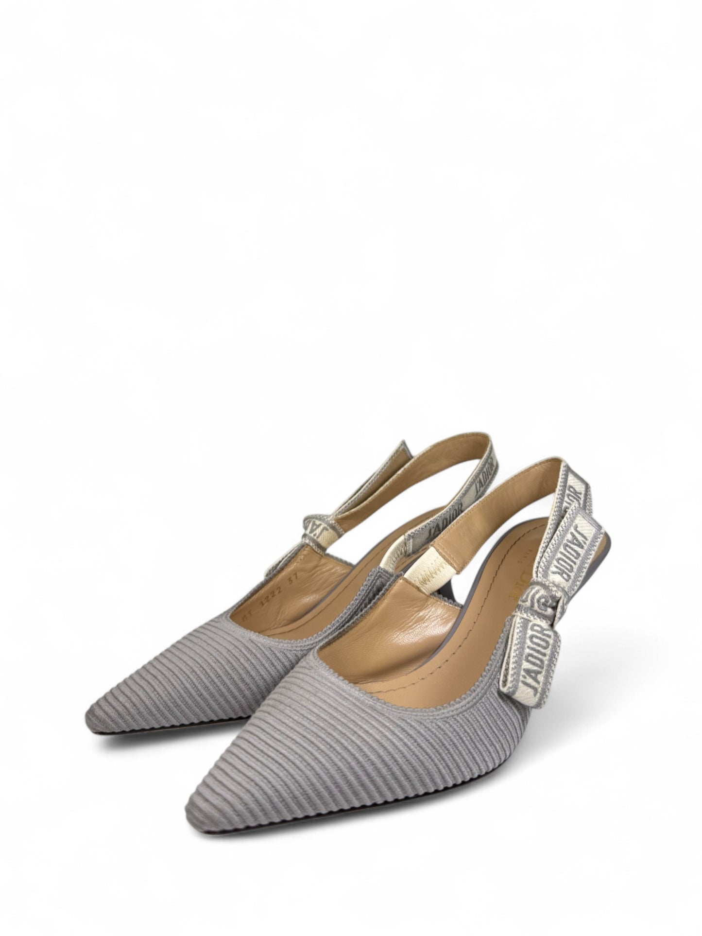 Dior J’Adior Silver Pointed Toe Slip-On High Heels – Retail Price: $1,260 USD
