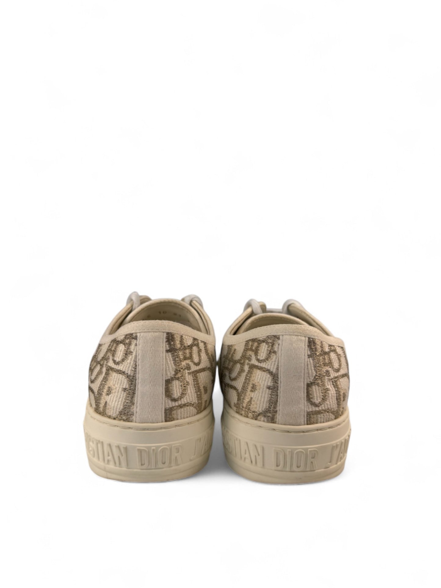 Dior Walk’n’Dior White/Platinum Platform Sneakers – Retail Price: $1,150 USD