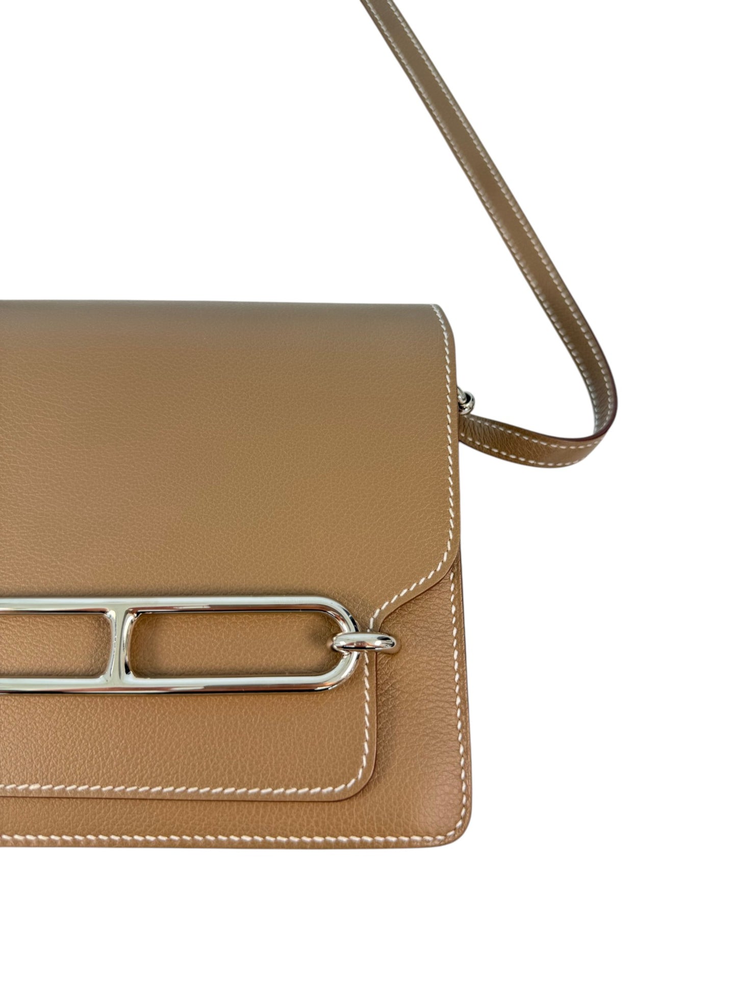 Hermès Roulis Mini Bag in Etoupe – Retail Price: $6,750