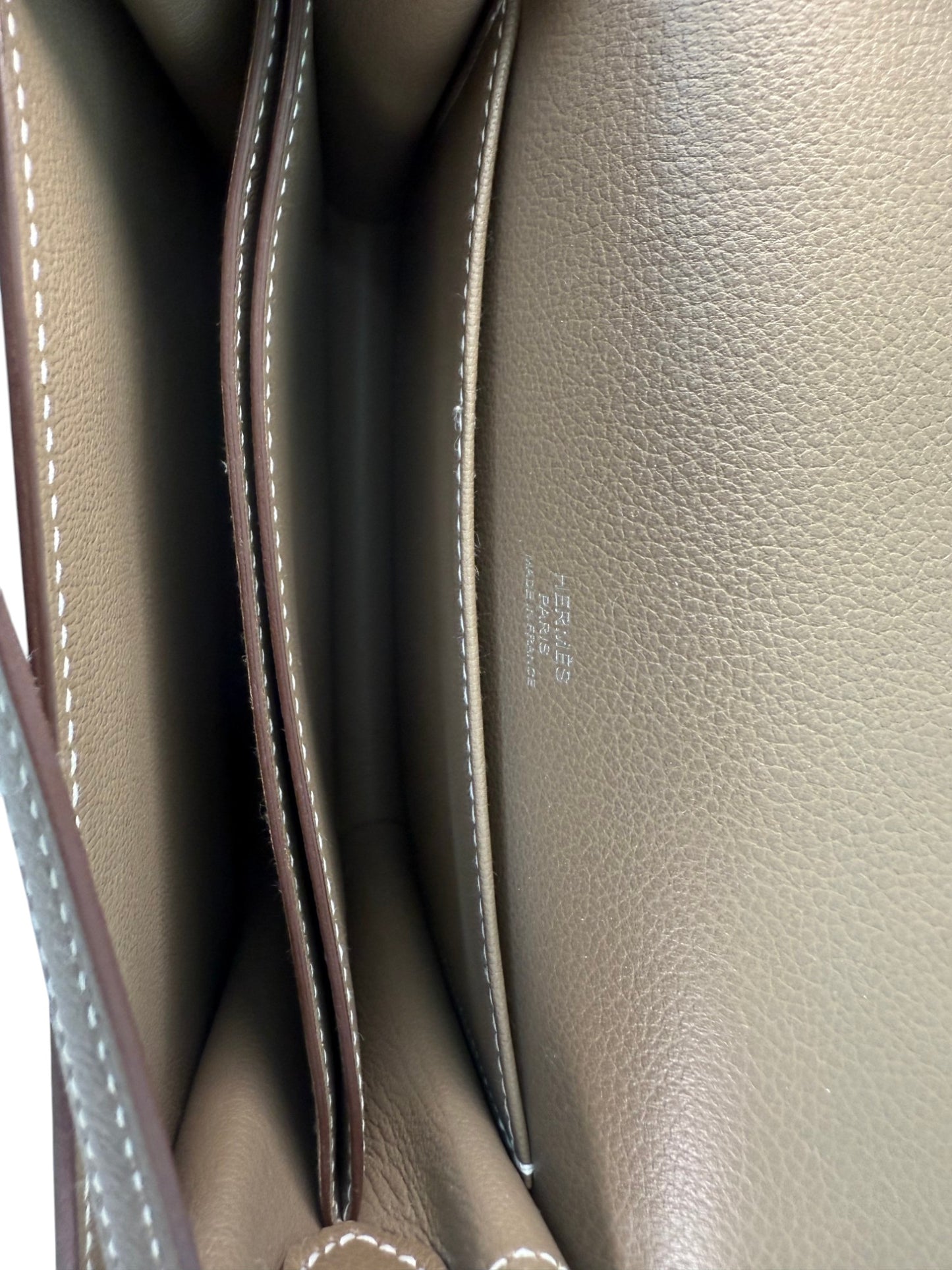 Hermès Roulis Mini Bag in Etoupe – Retail Price: $6,750
