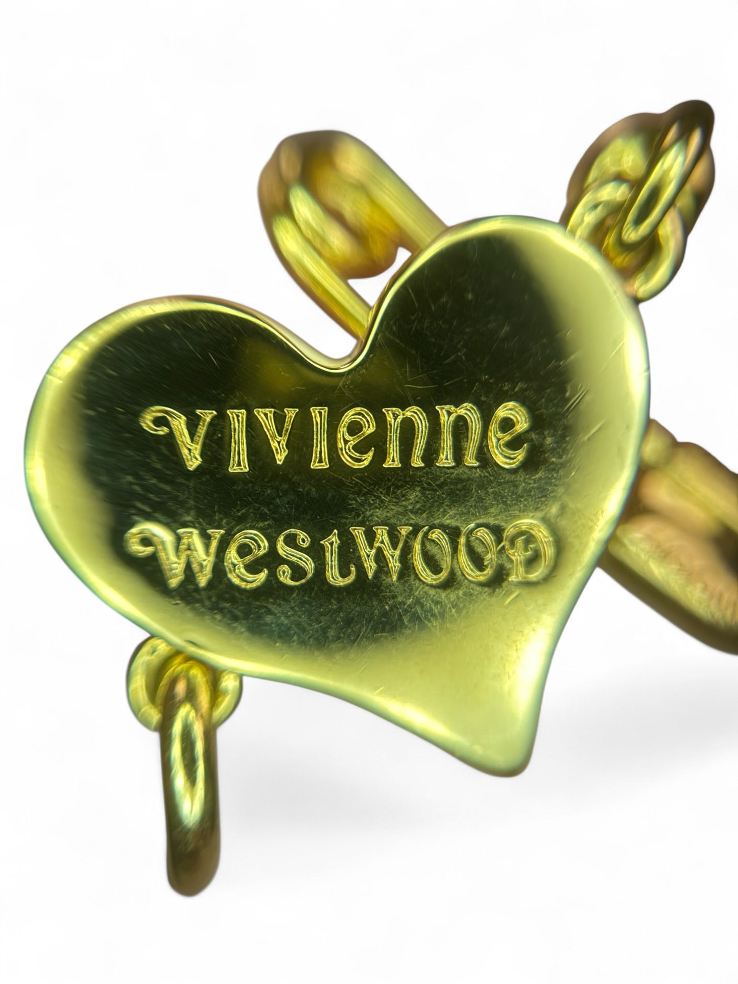 Vivienne Westwood Rose-Gold Pearl Brass Bracelet – Retail Price: $320