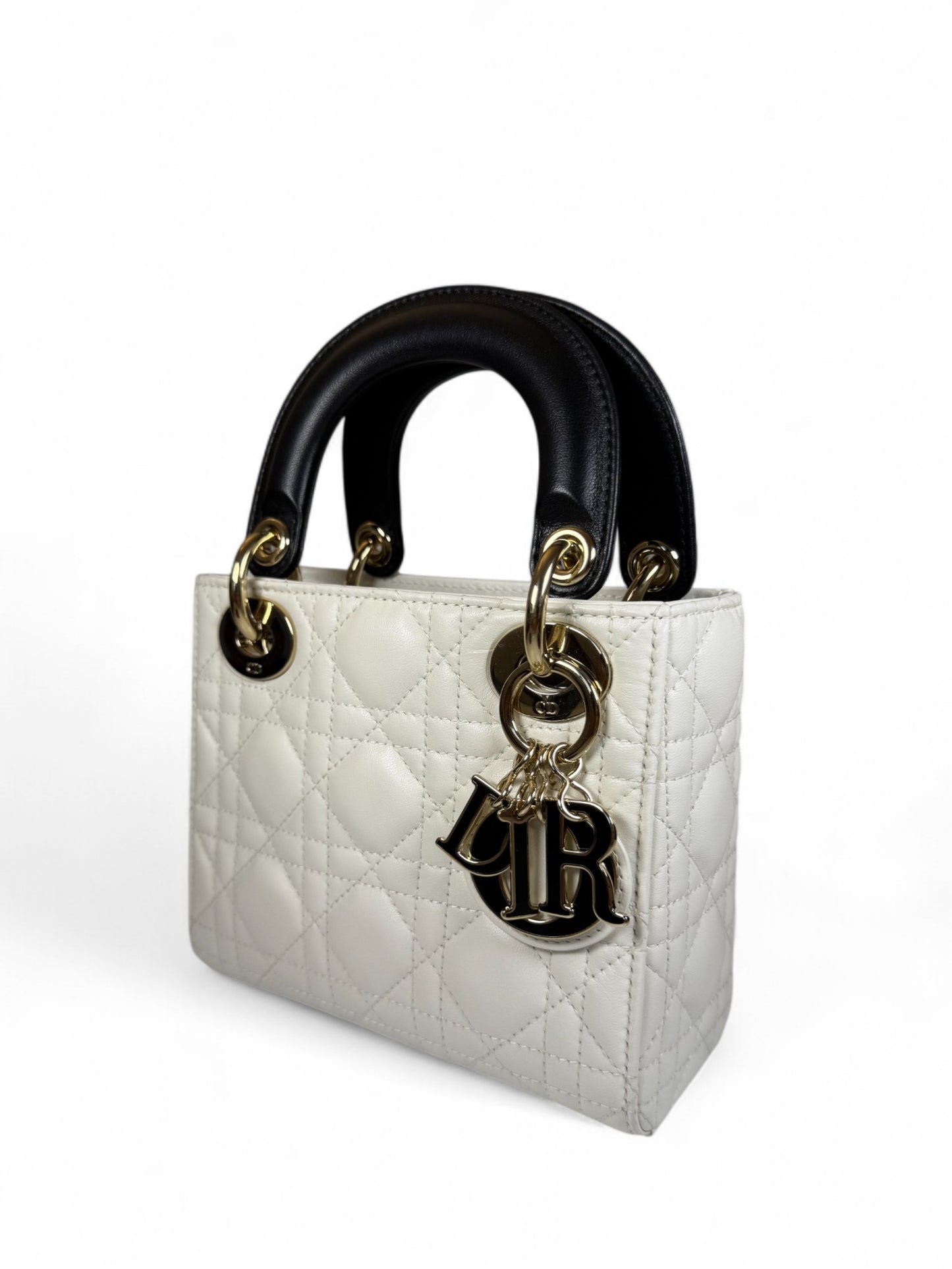 Dior Lady Brand NEW！-Compartment Enamel Bag – Retail Price: $6,100