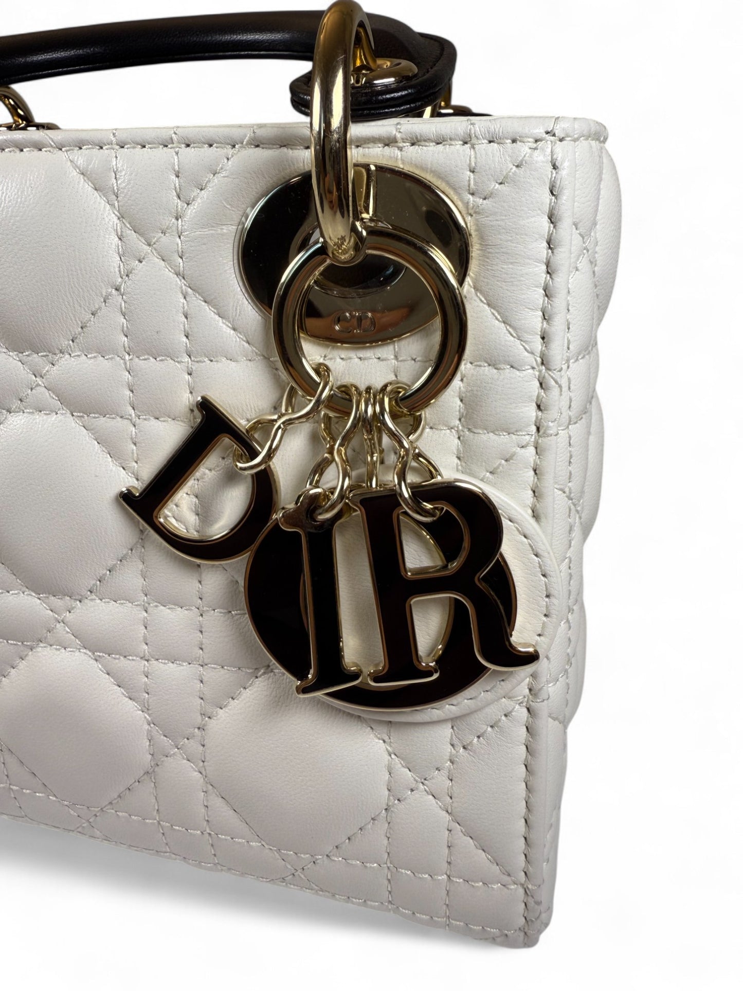 Dior Lady Brand NEW！-Compartment Enamel Bag – Retail Price: $6,100