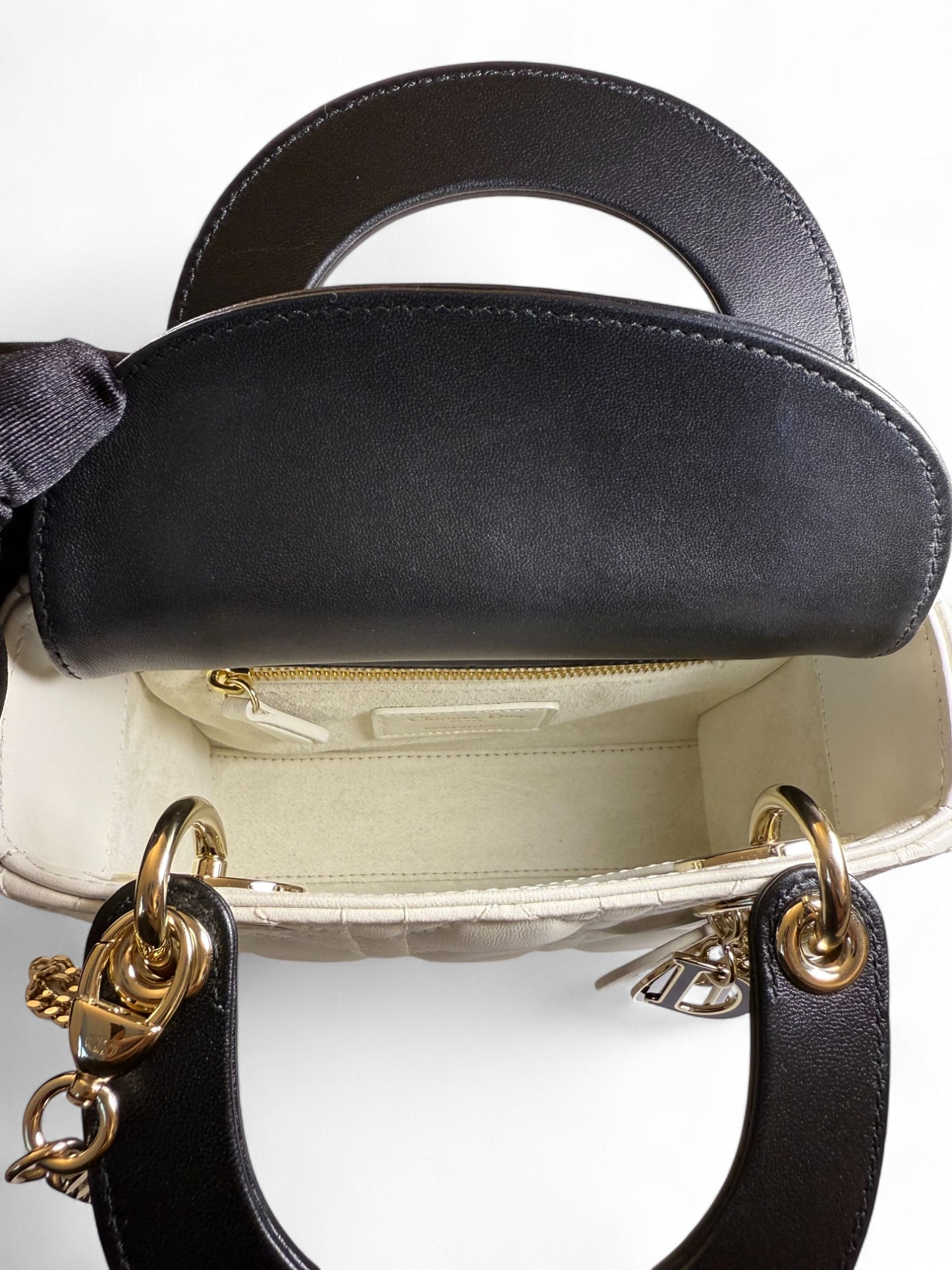 Dior Lady Brand NEW！-Compartment Enamel Bag – Retail Price: $6,100